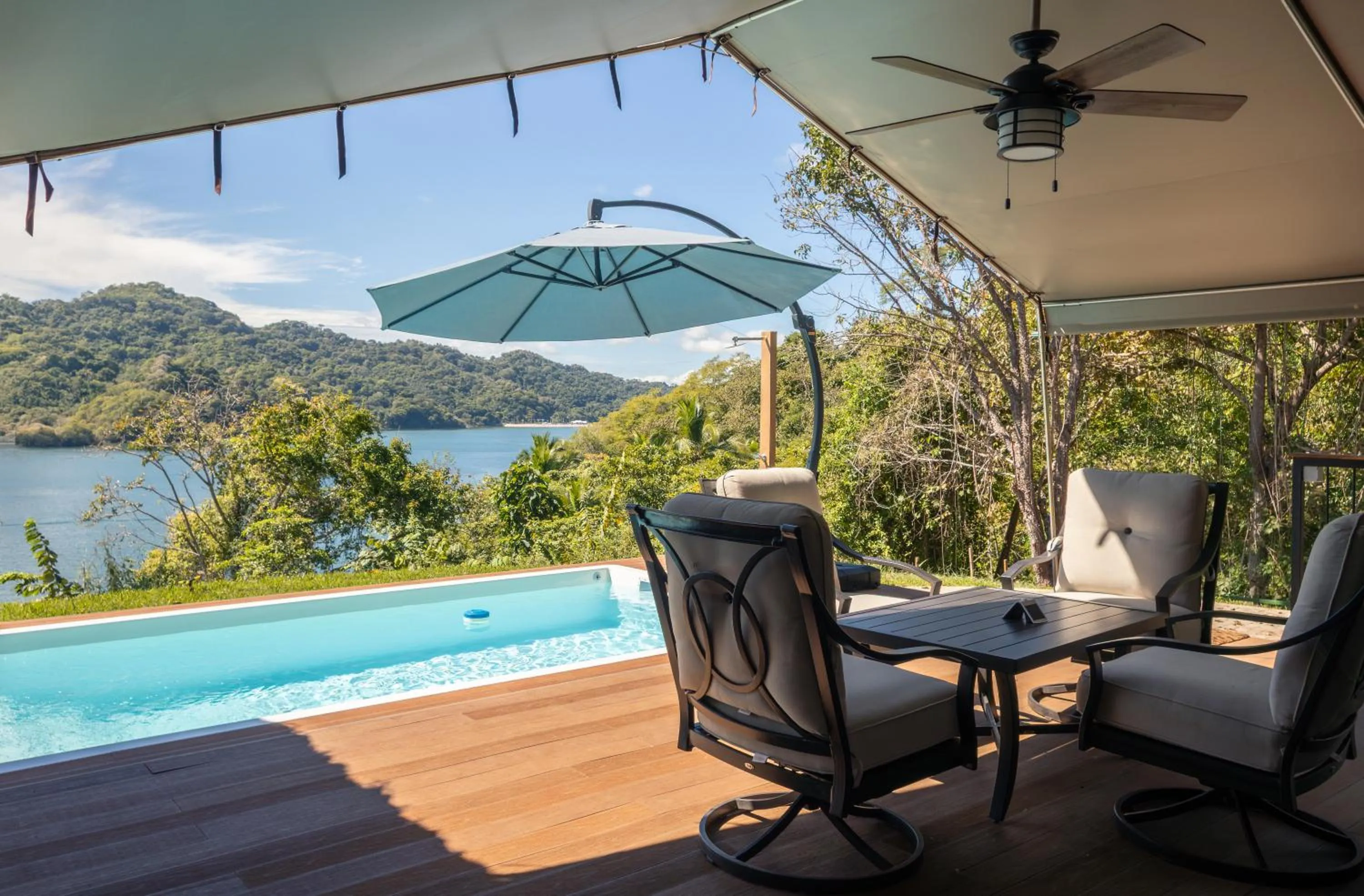 Natural landscape in Isla Chiquita Glamping Hotel