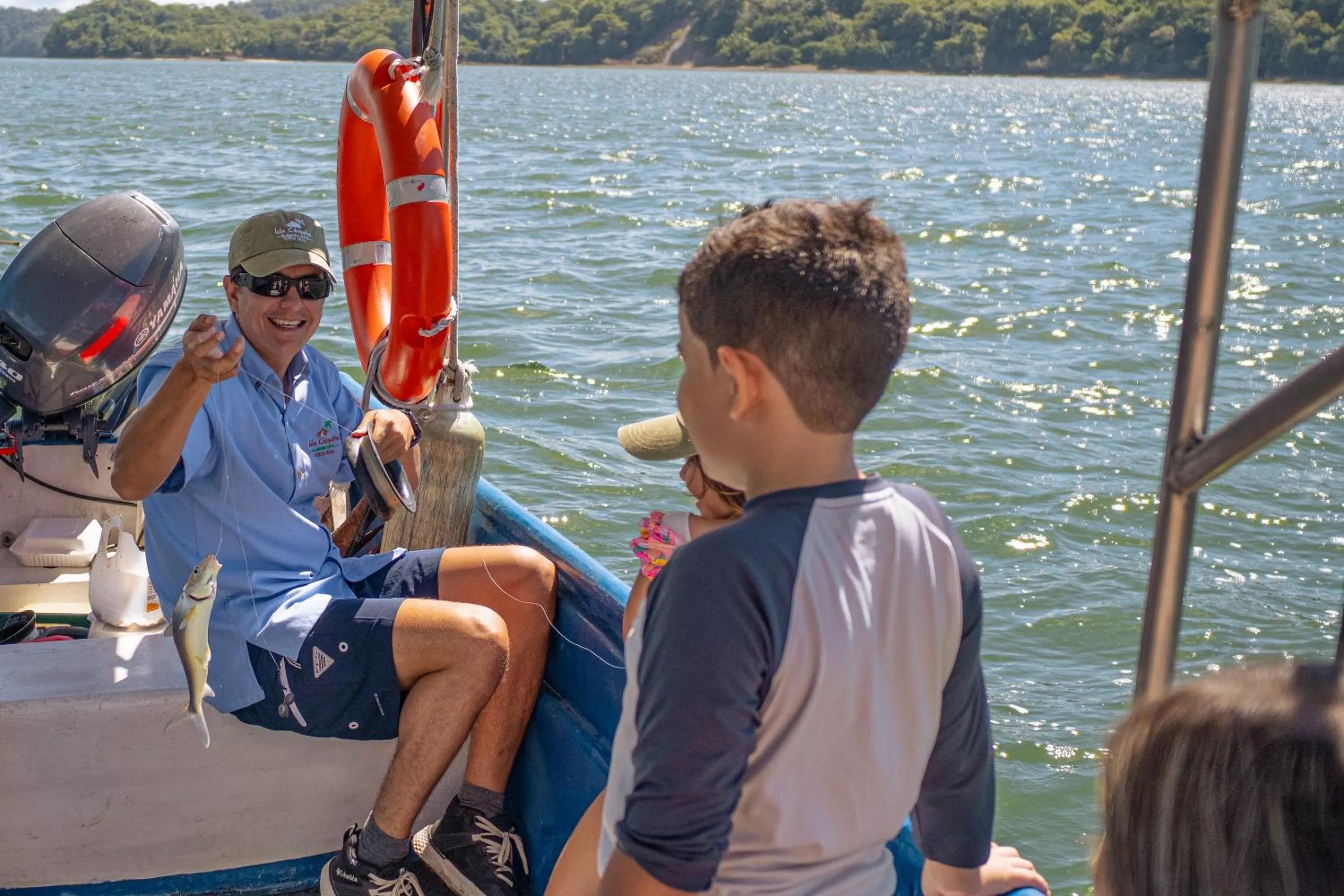 People in Isla Chiquita Glamping Hotel