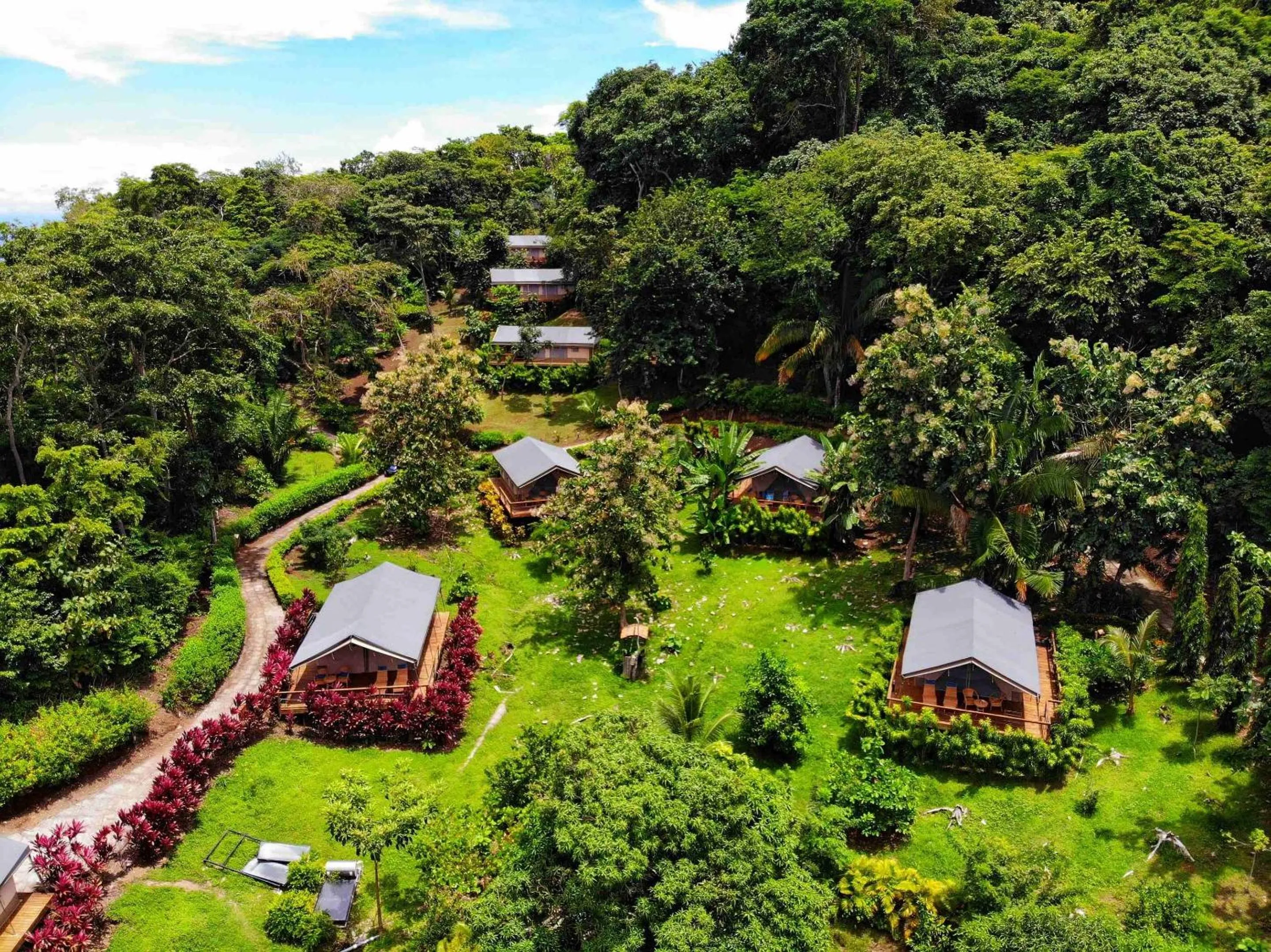 Property building in Isla Chiquita Glamping Hotel