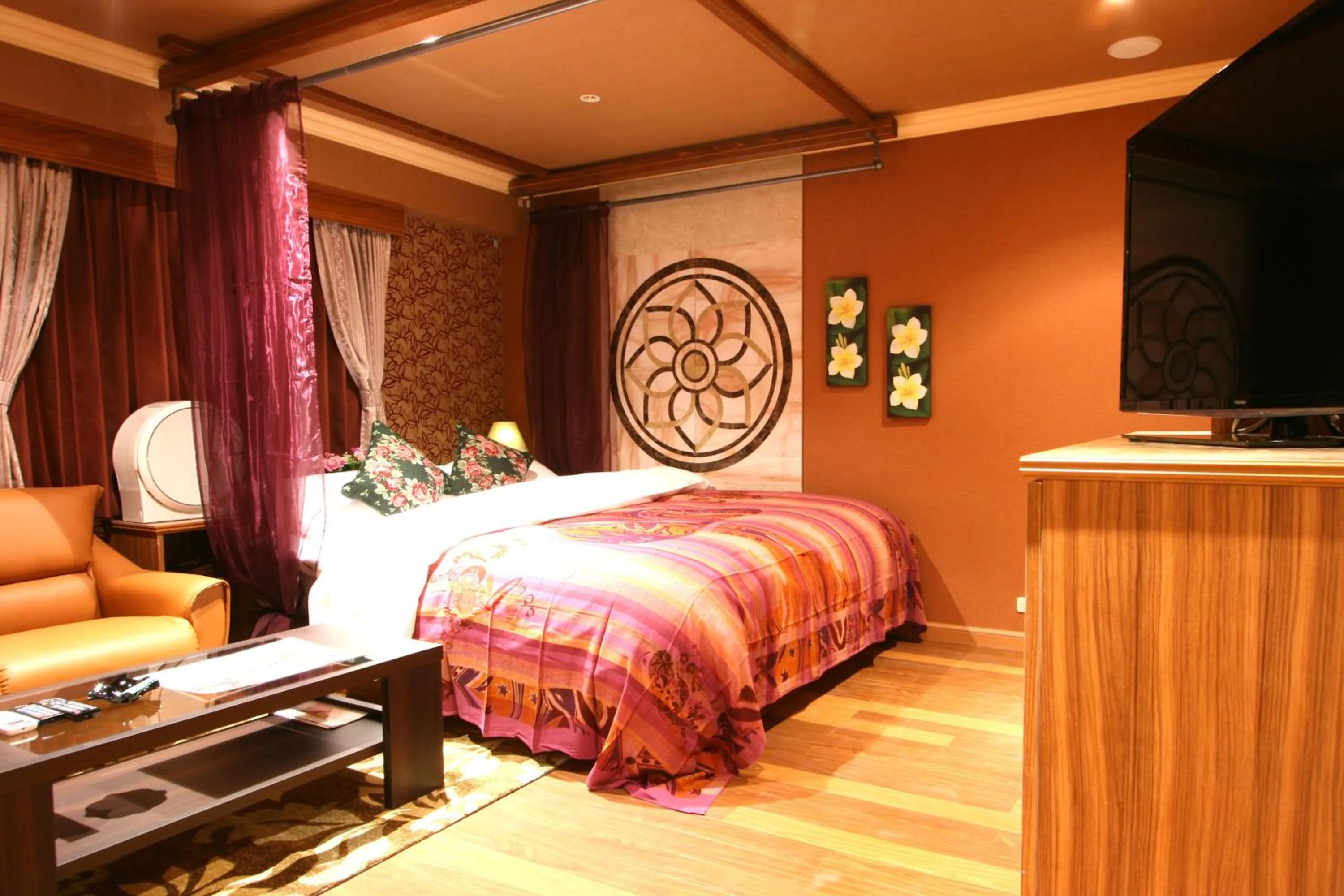 Bedroom, Bed in AURA Seki Inter (Adult Only)