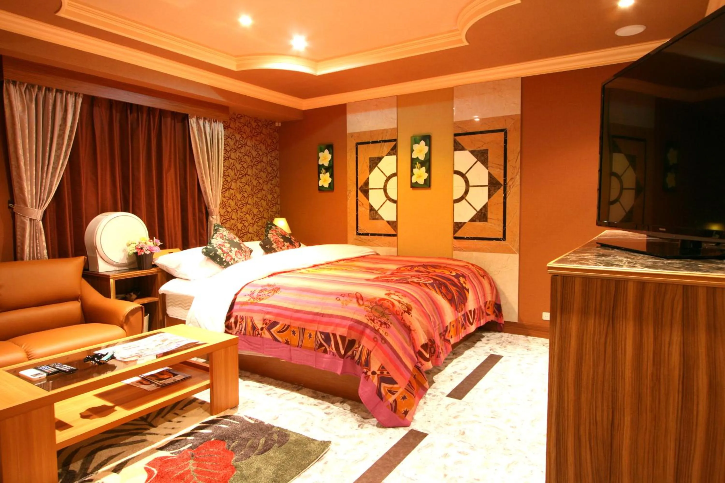 Bedroom, Bed in AURA Seki Inter (Adult Only)