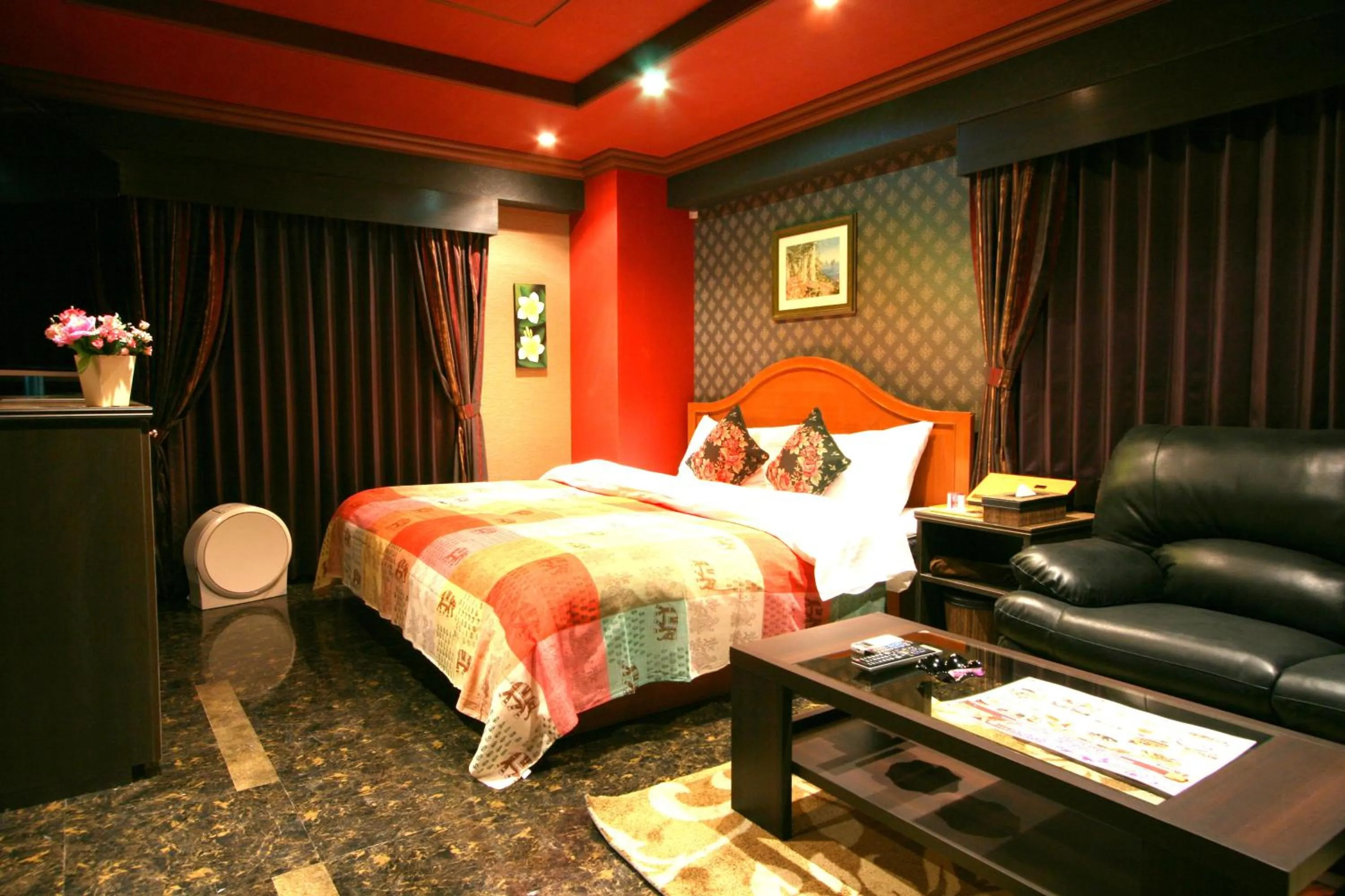 Bedroom, Bed in AURA Seki Inter (Adult Only)