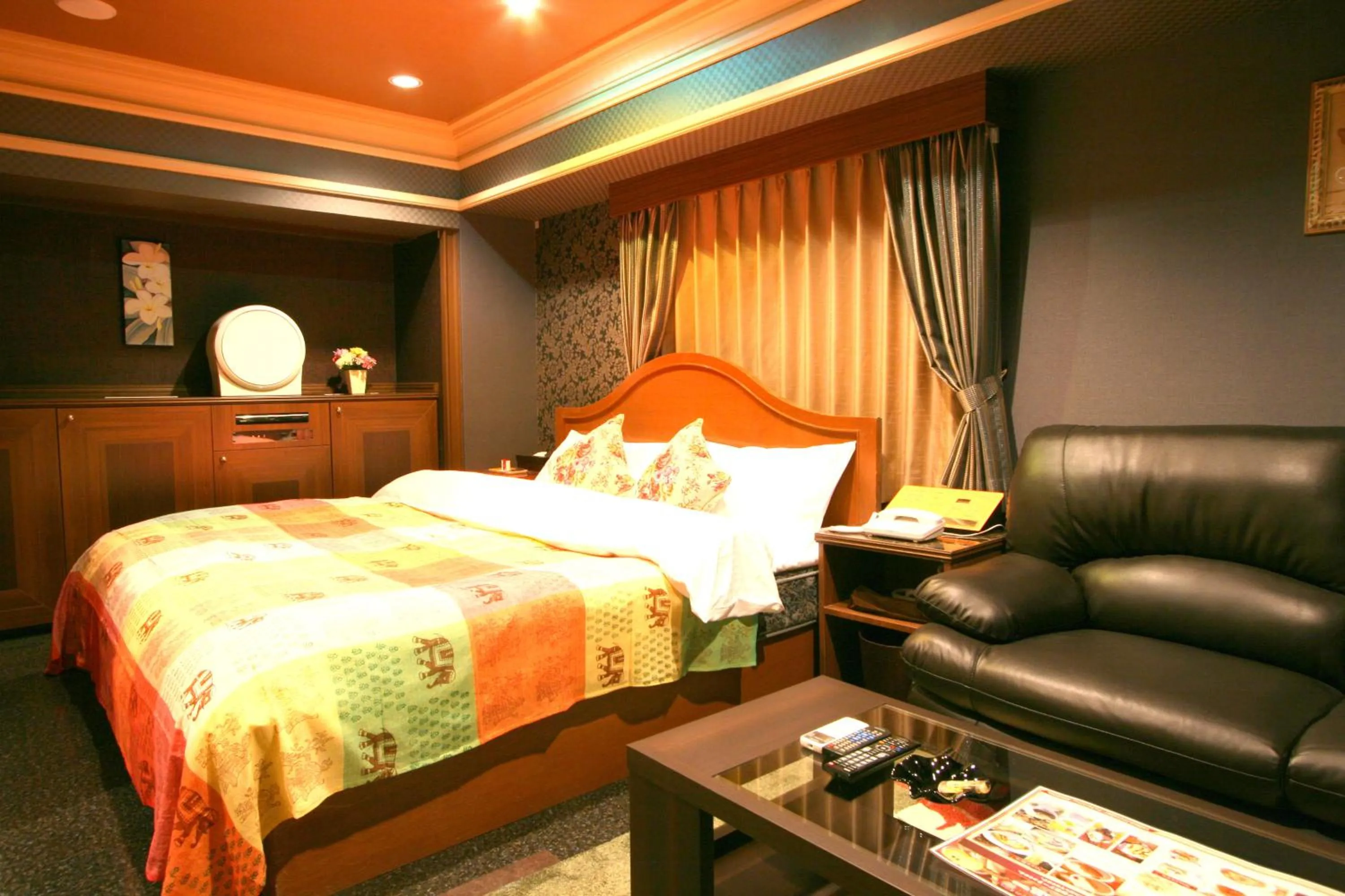 Bedroom, Bed in AURA Seki Inter (Adult Only)