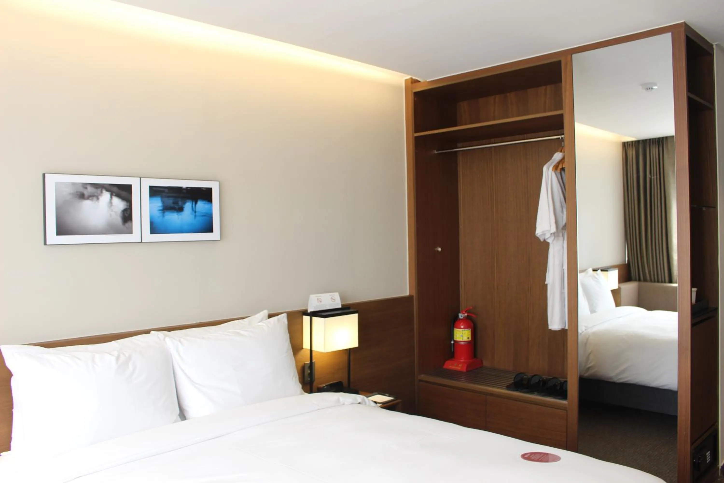 Bed in Ramada Encore by Wyndham Busan Haeundae