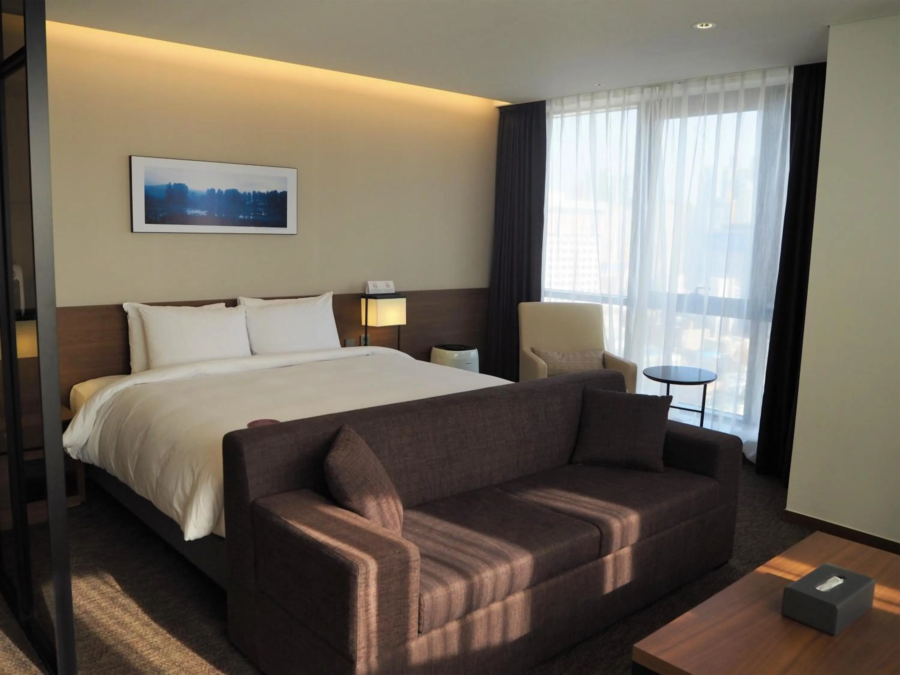 Bed in Ramada Encore by Wyndham Busan Haeundae
