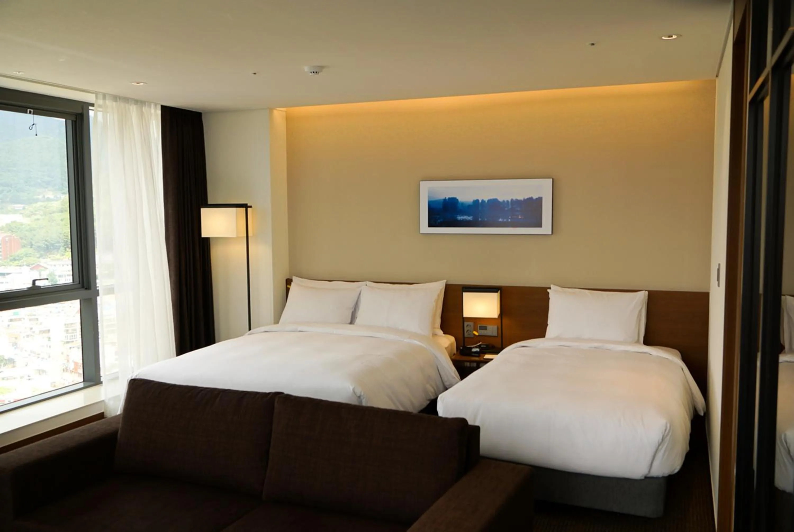 Bed in Ramada Encore by Wyndham Busan Haeundae