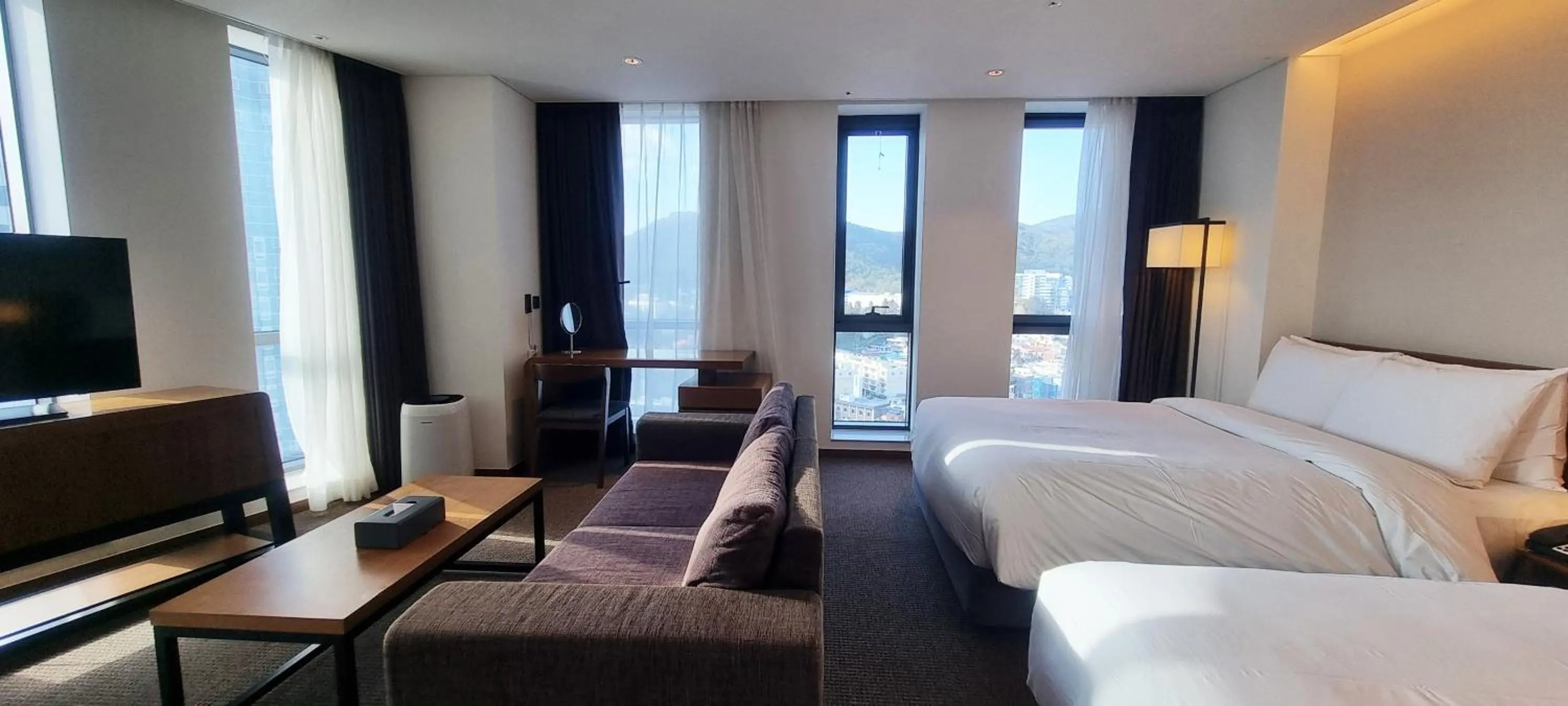 Bed in Ramada Encore by Wyndham Busan Haeundae