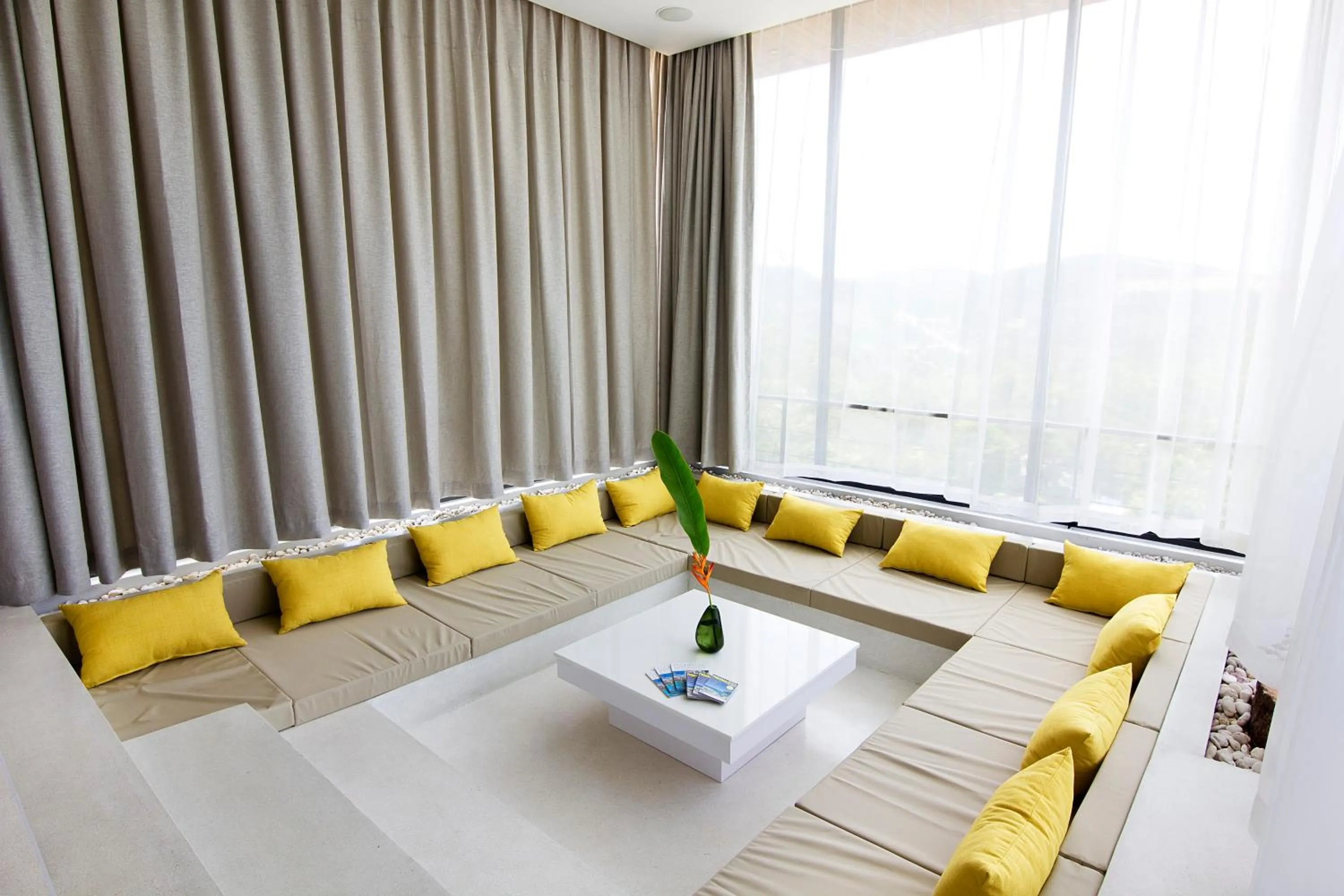 Living room in Luxury Sea and Sunset View 4BR 4BA Pool Villa