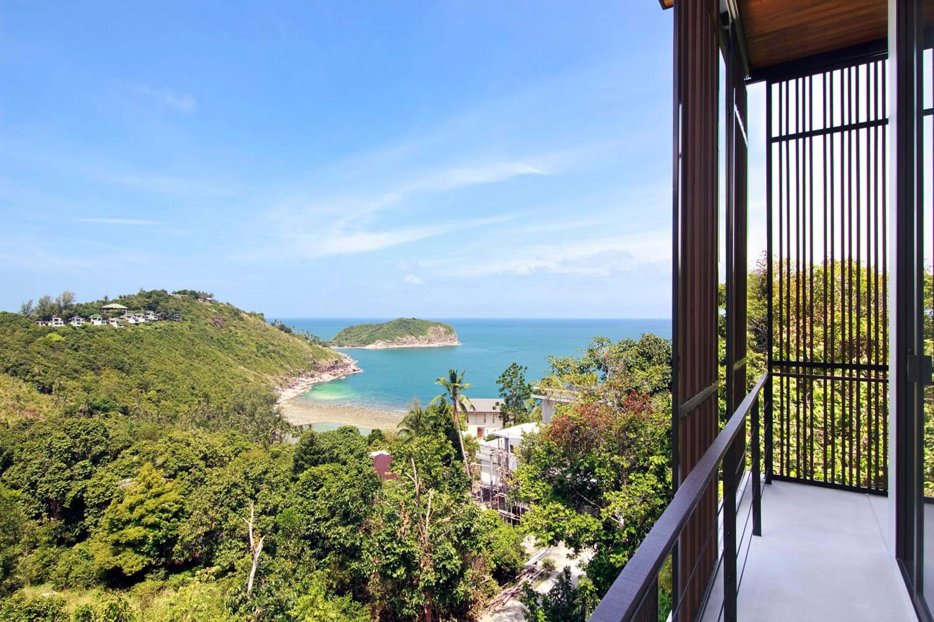 Balcony/Terrace in Luxury Sea and Sunset View 4BR 4BA Pool Villa