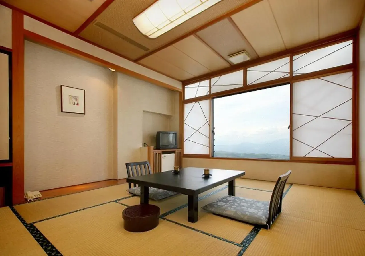 Mountain view in Ikaho Syusuien Mountain view in Ikaho Syusuien