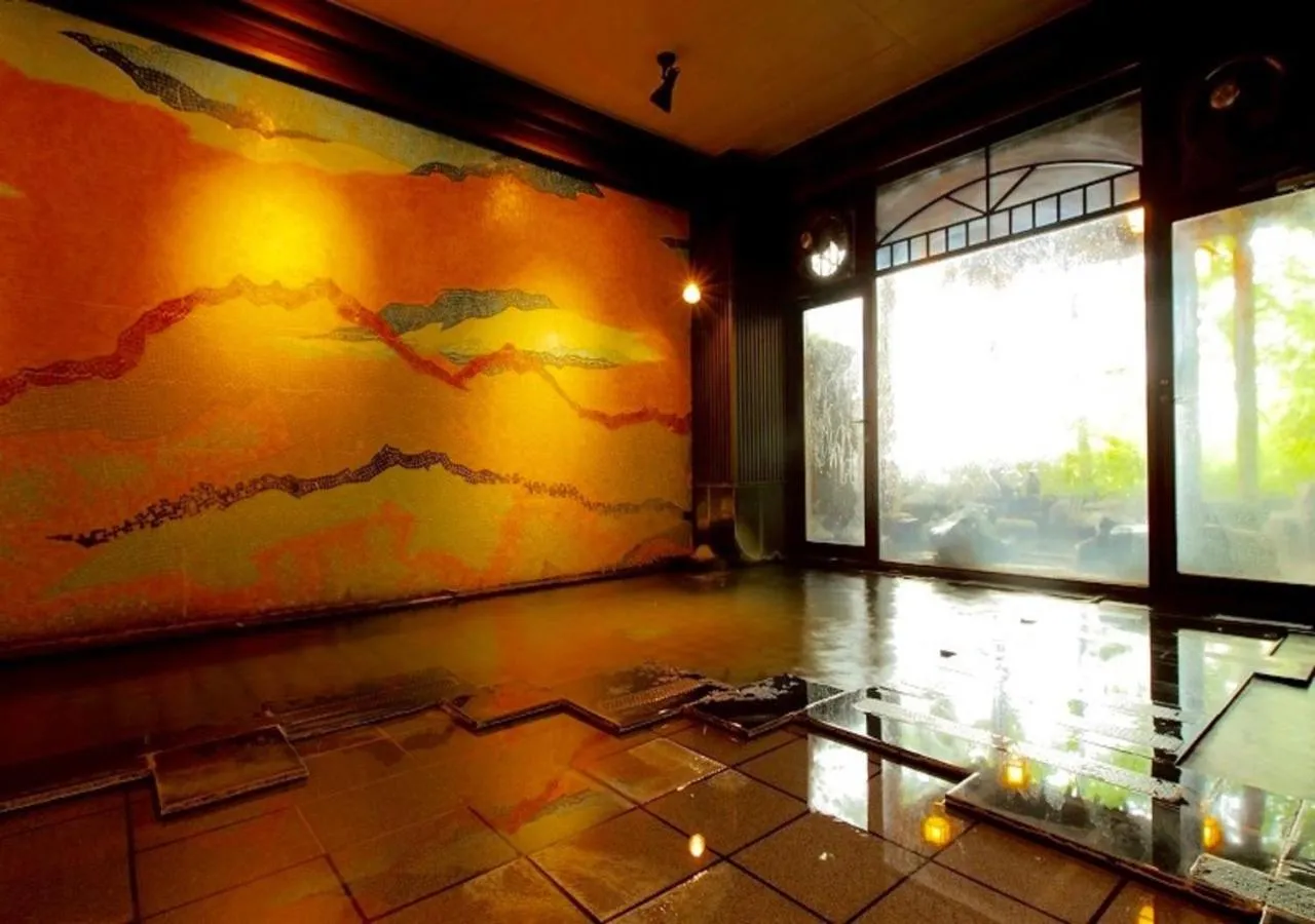 Hot Spring Bath in Ikaho Syusuien