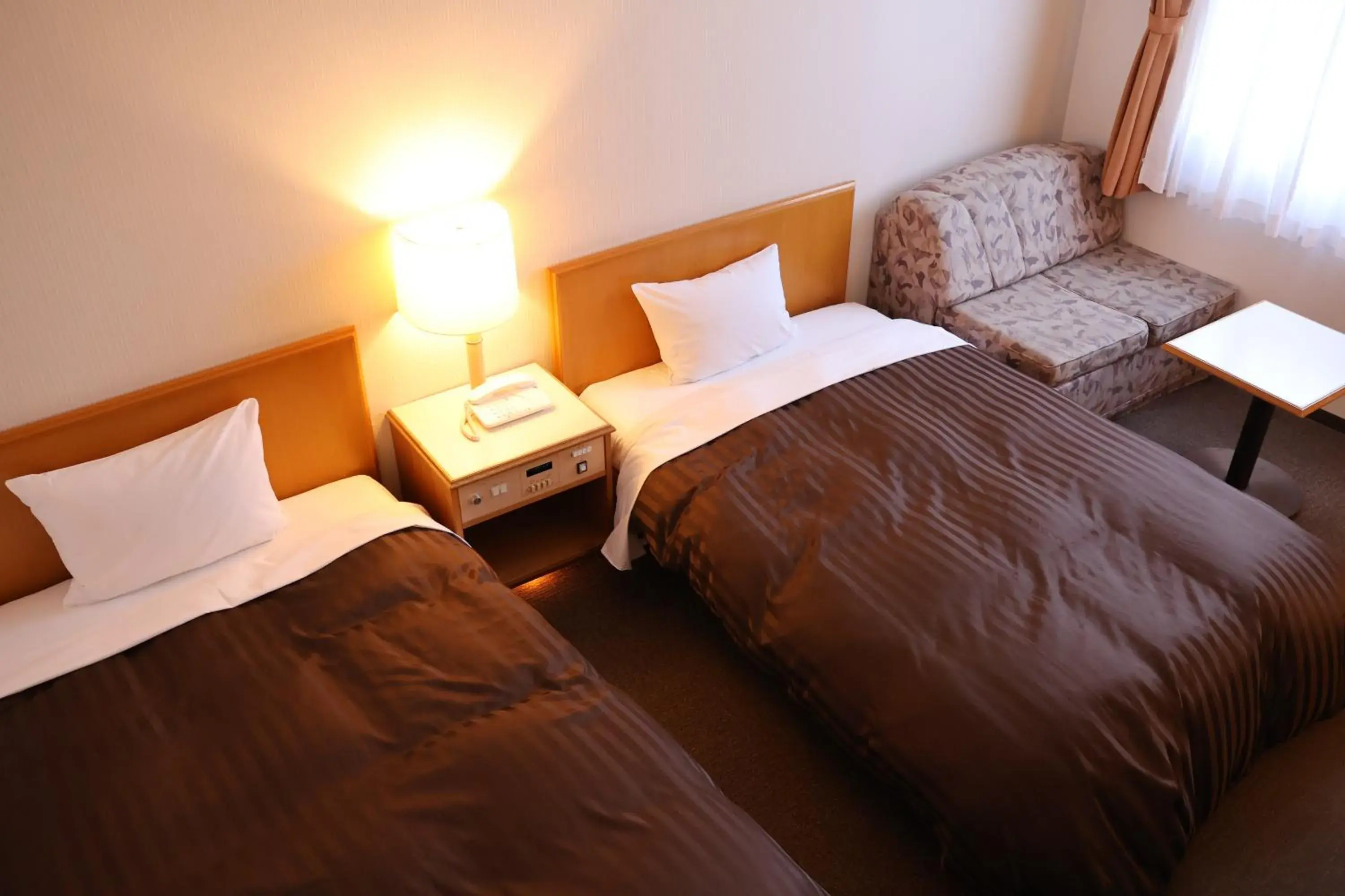 Bed in Sakaide Grand Hotel Bed in Sakaide Grand Hotel