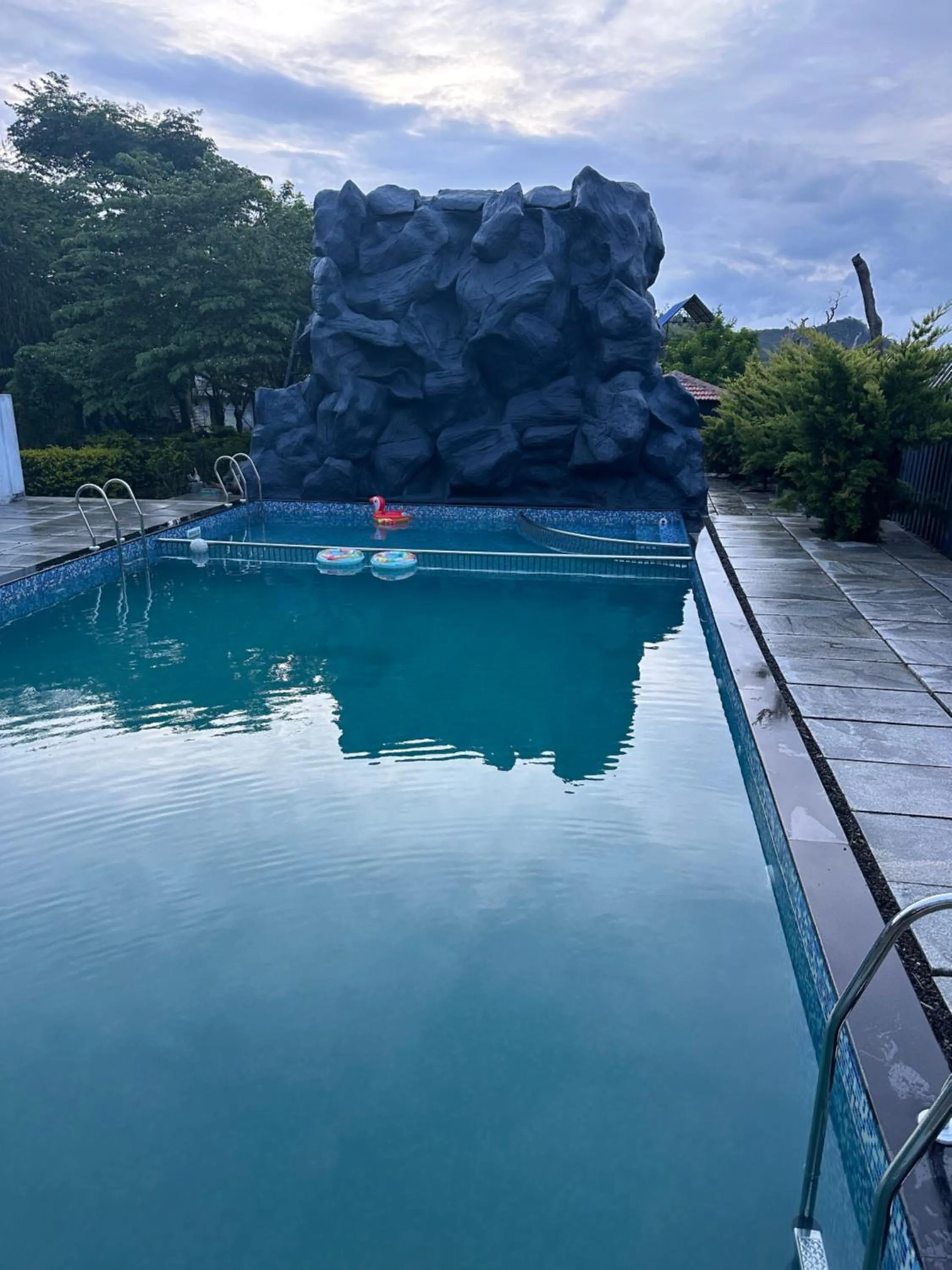 Swimming pool in Chalets Resort Masinagudi
