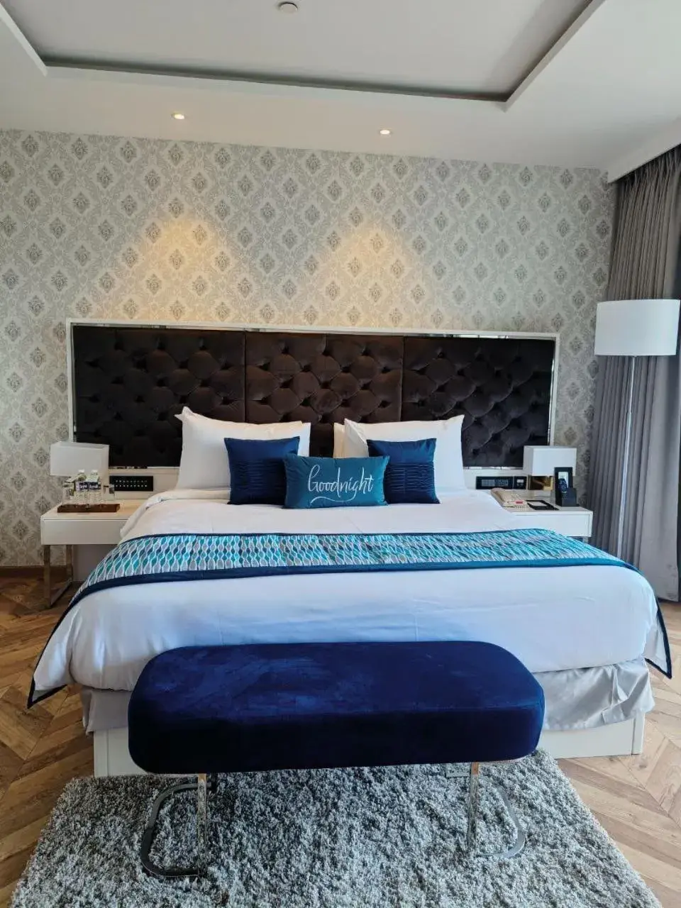 Bed in Amanora The Fern Hotels & Club Bed in Amanora The Fern Hotels & Club