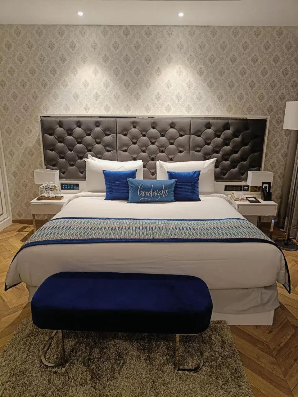 Bed in Amanora The Fern Hotels & Club Bed in Amanora The Fern Hotels & Club