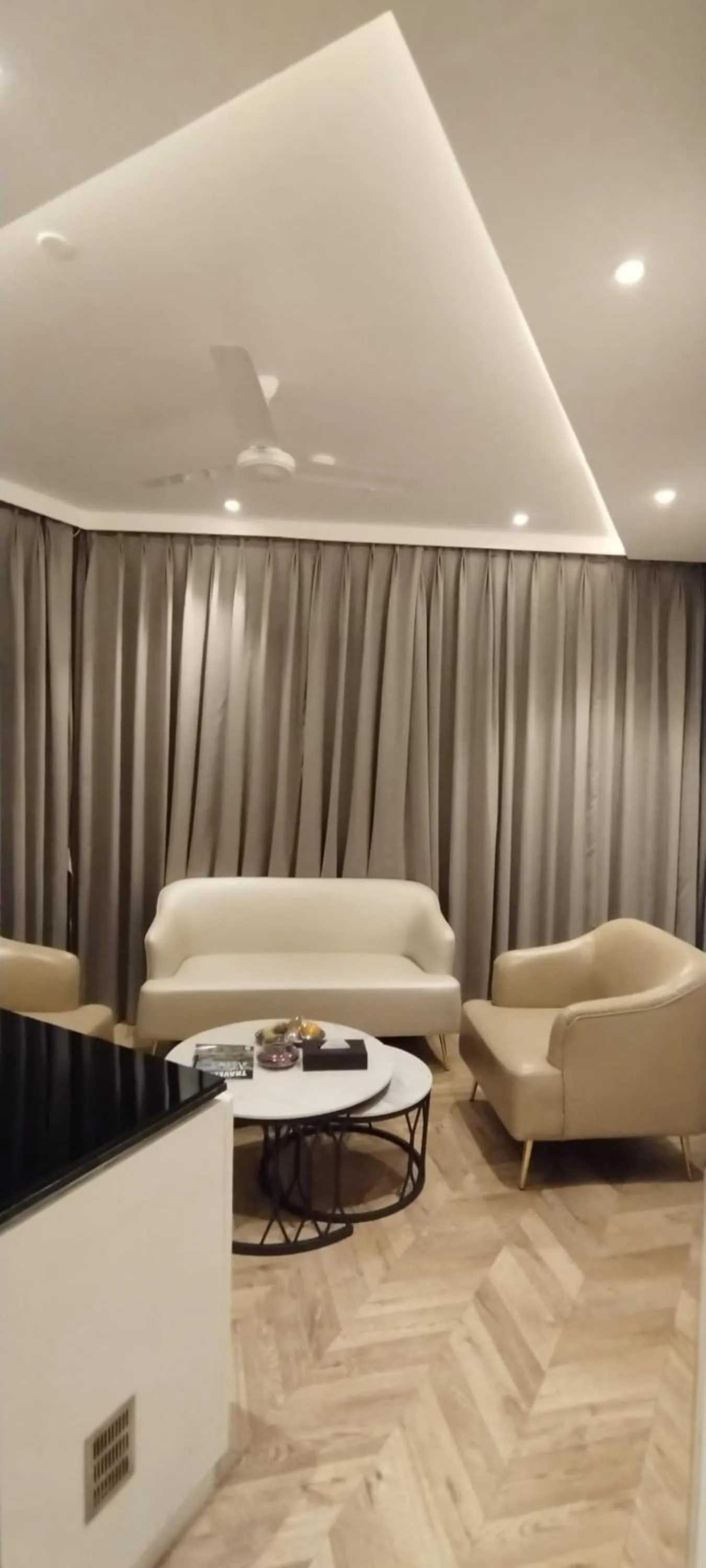 Living room in Amanora The Fern Pune, Series by Marriott