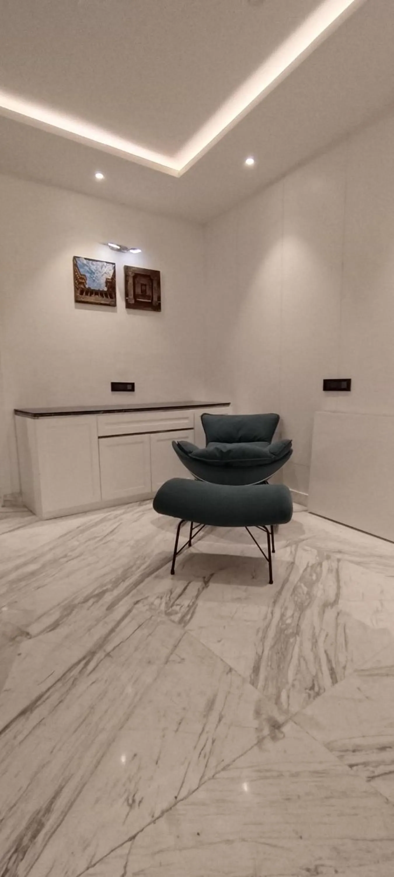 Living room in Amanora The Fern Pune, Series by Marriott