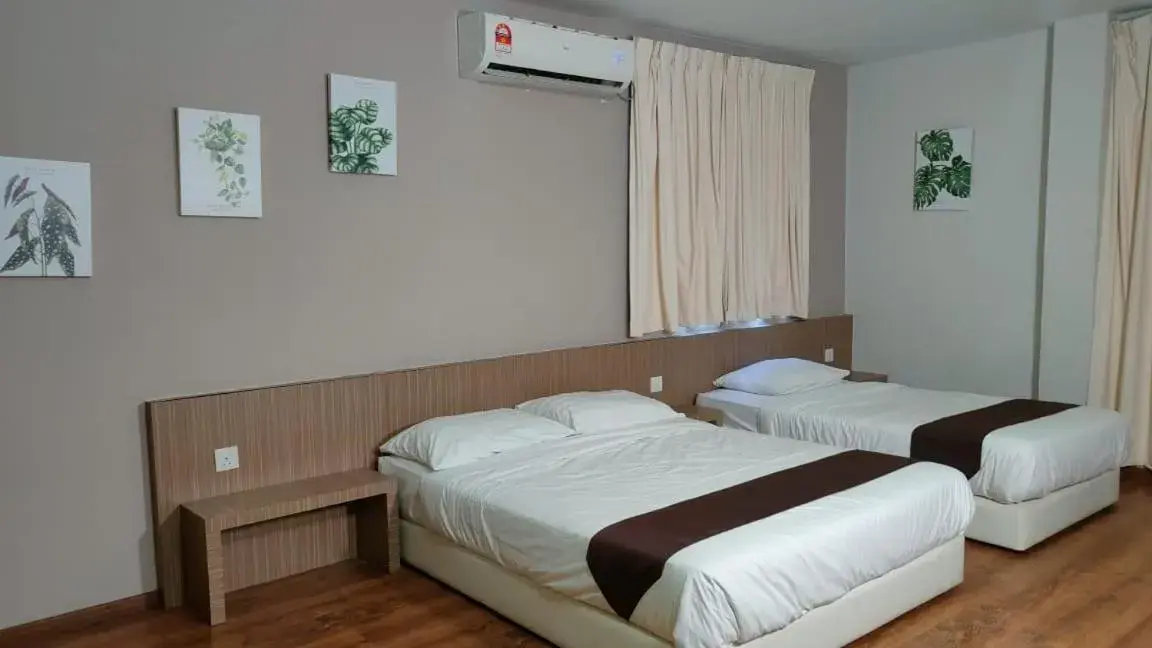 Bed in Yew Hotel Bed in Yew Hotel