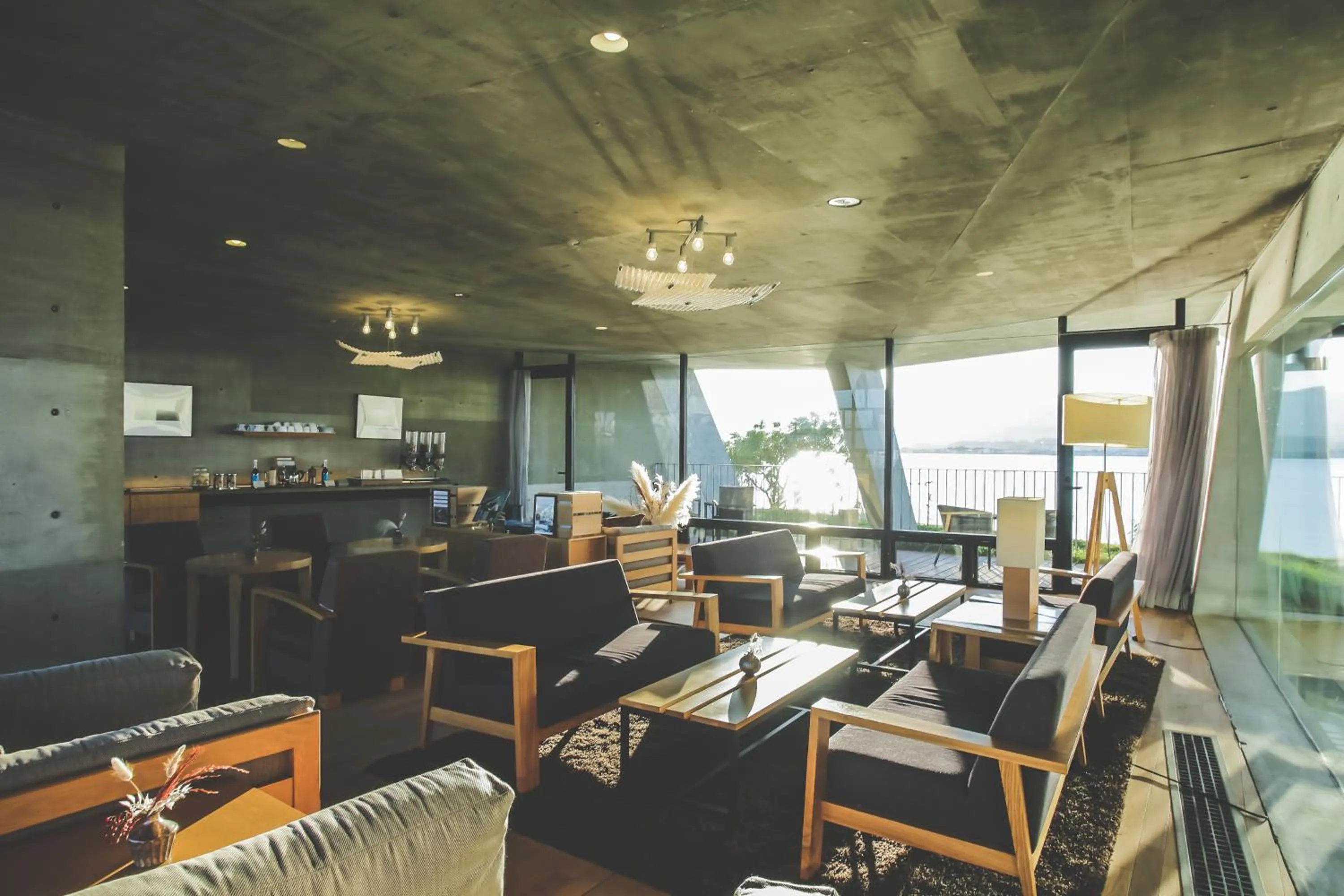 Communal lounge/ TV room in Setre Marina Biwako