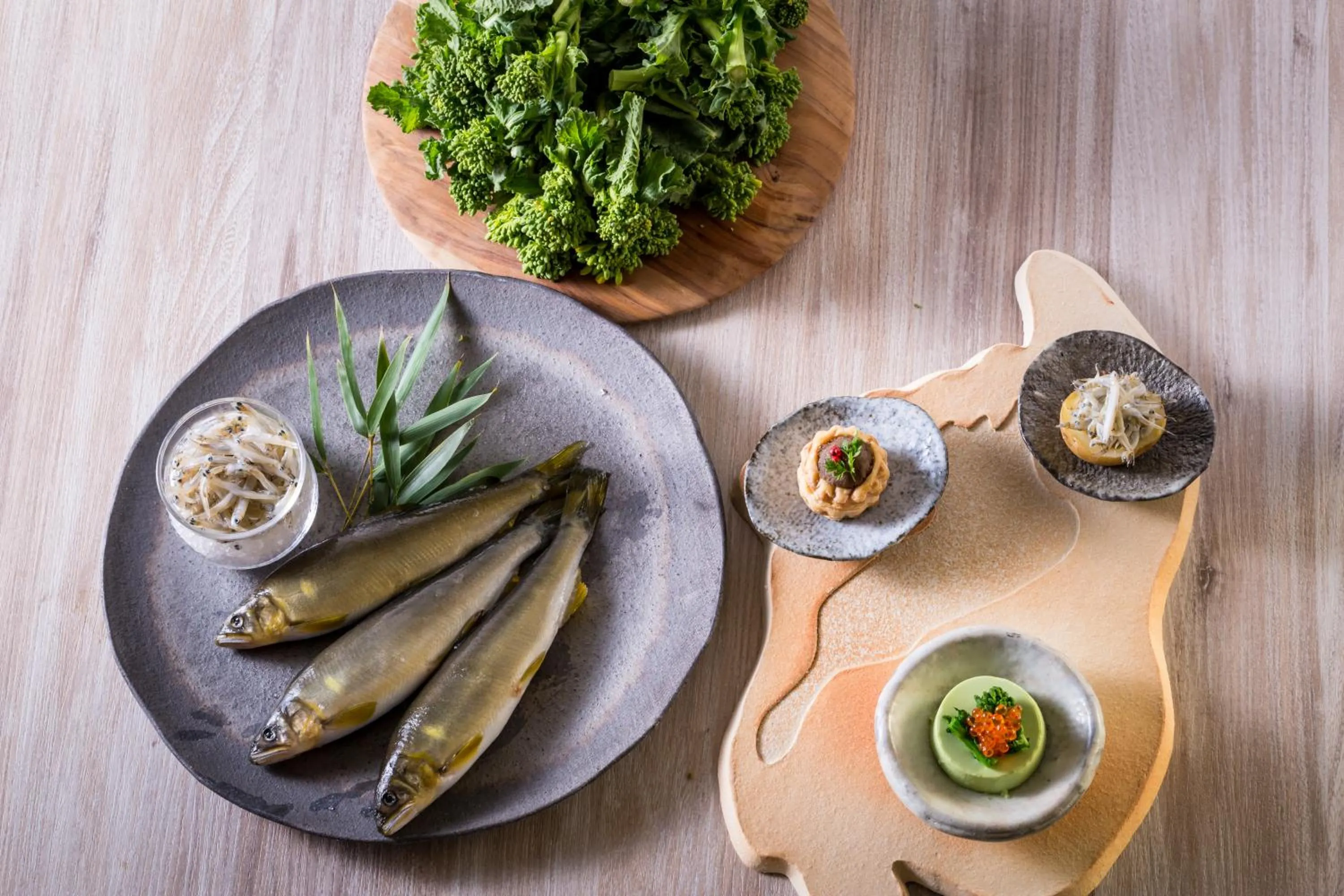 Dinner in Setre Marina Biwako