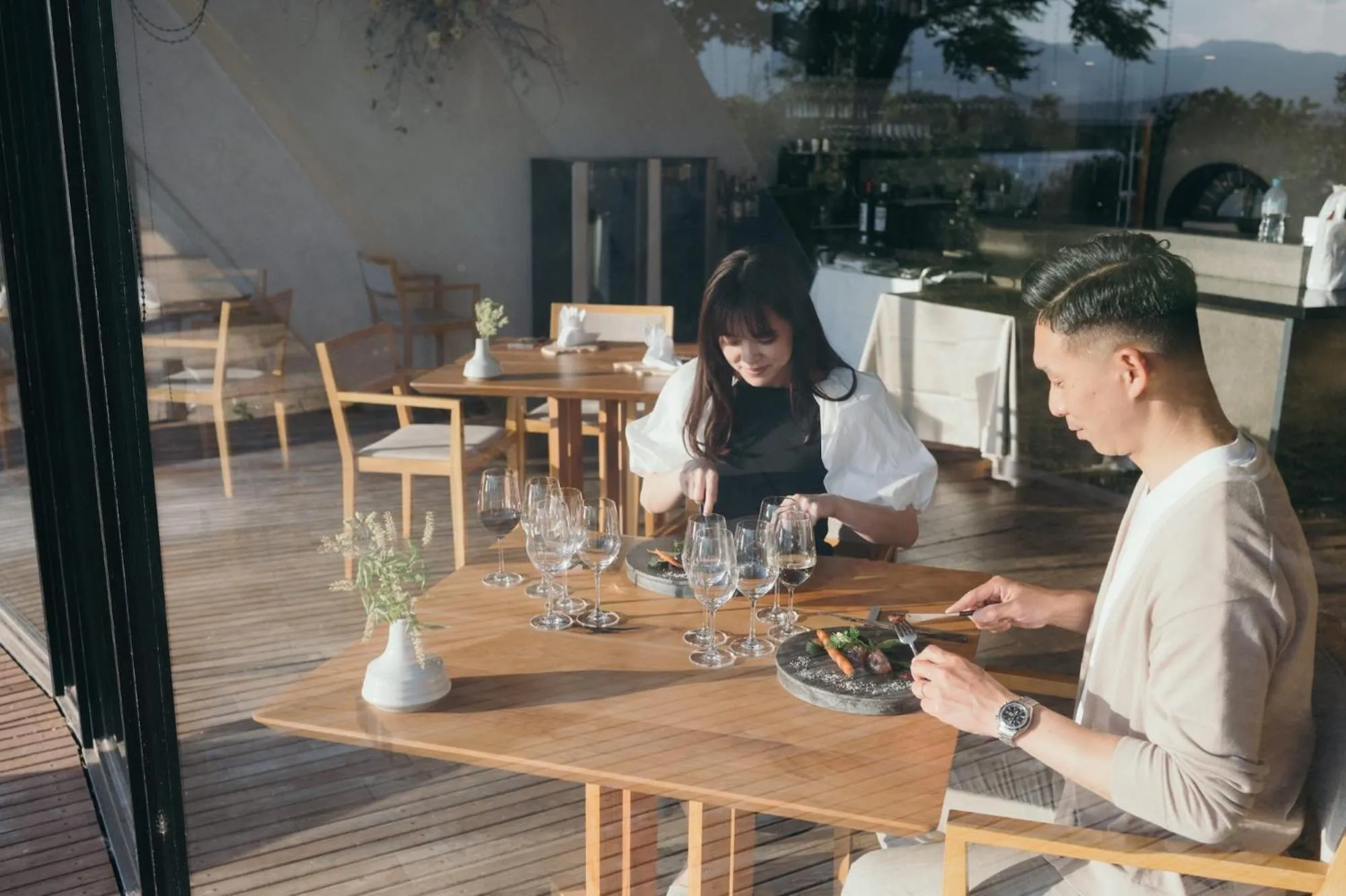 Restaurant/places to eat in Setre Marina Biwako