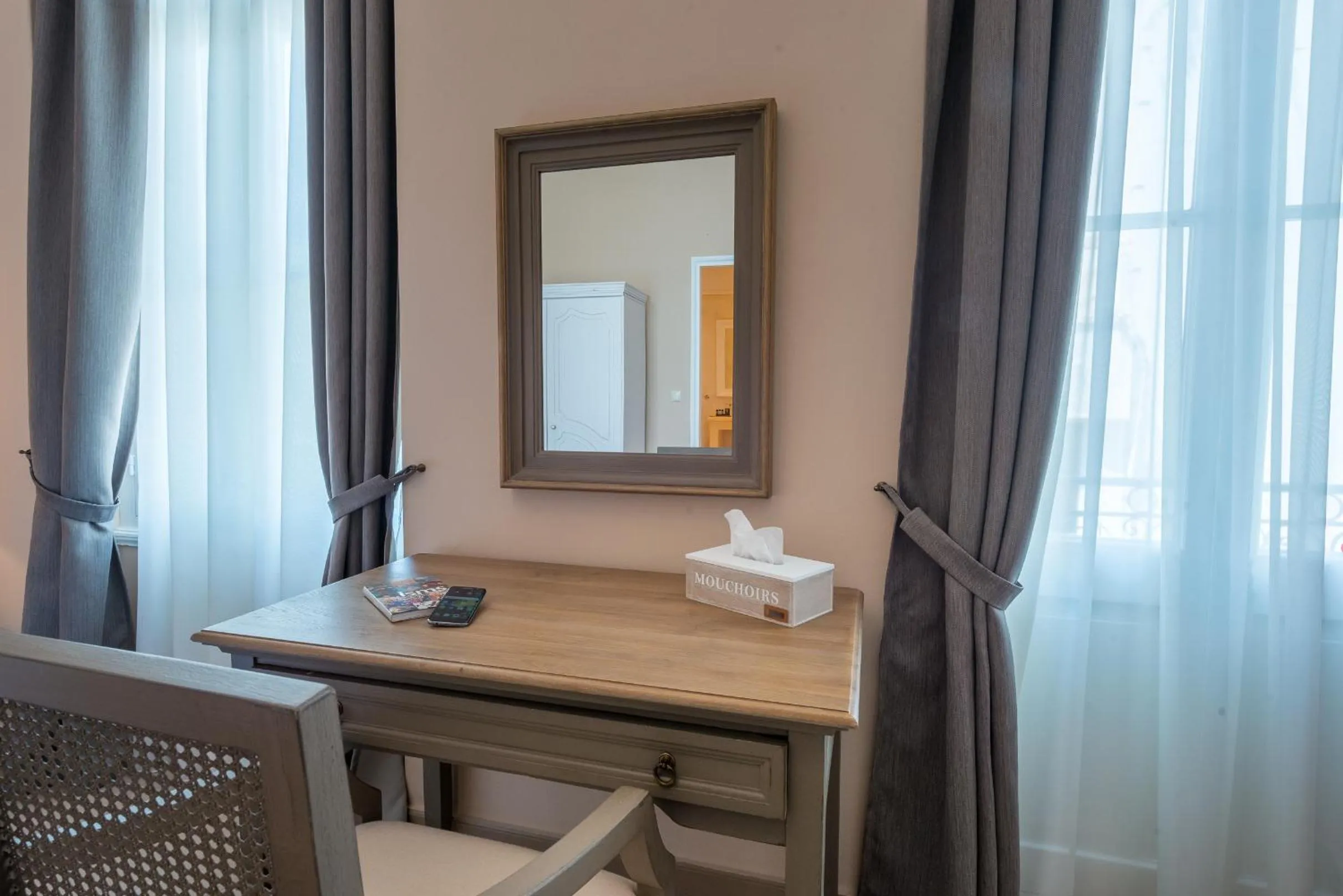 Bedroom in Palladian Home