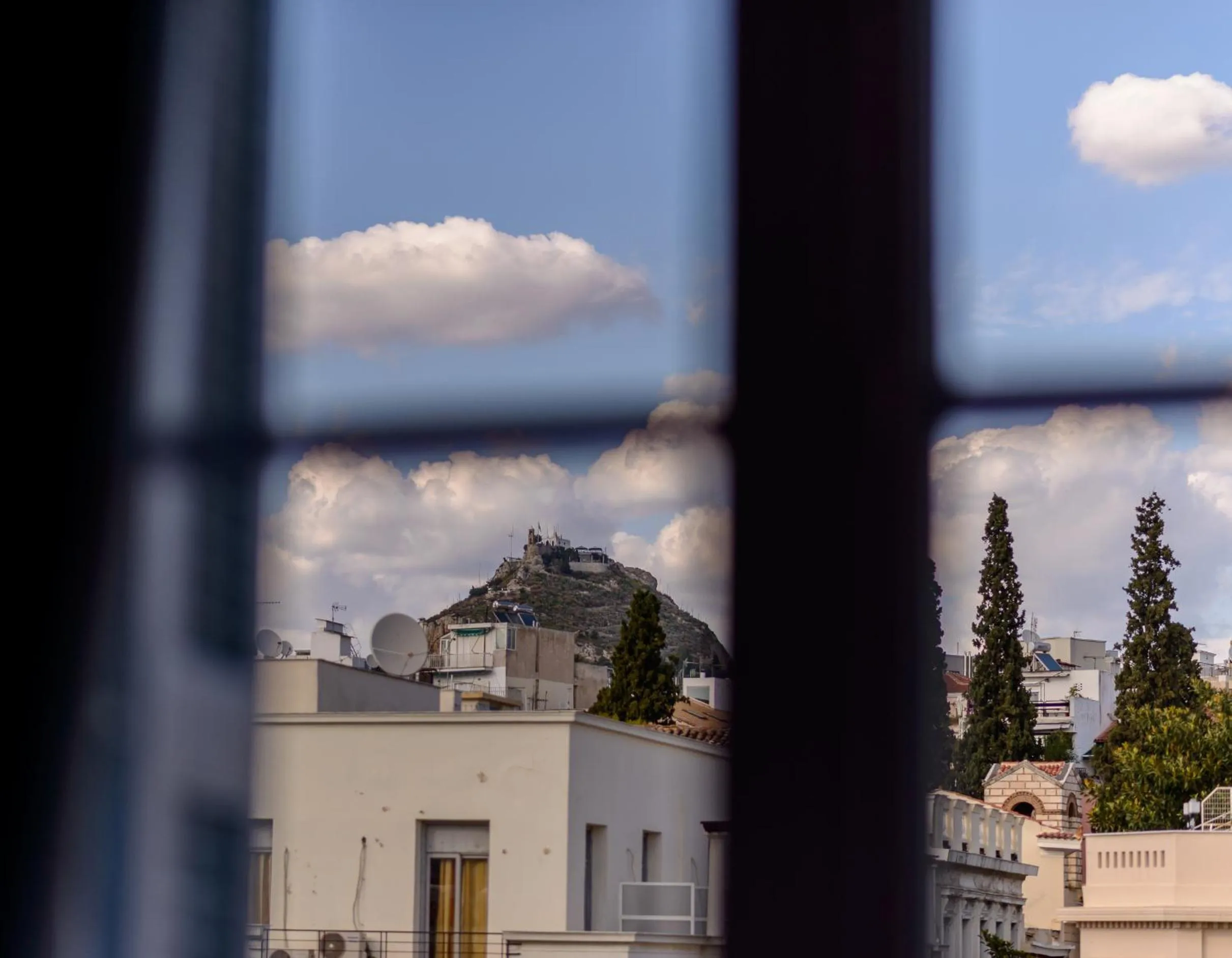 City view in Palladian Home