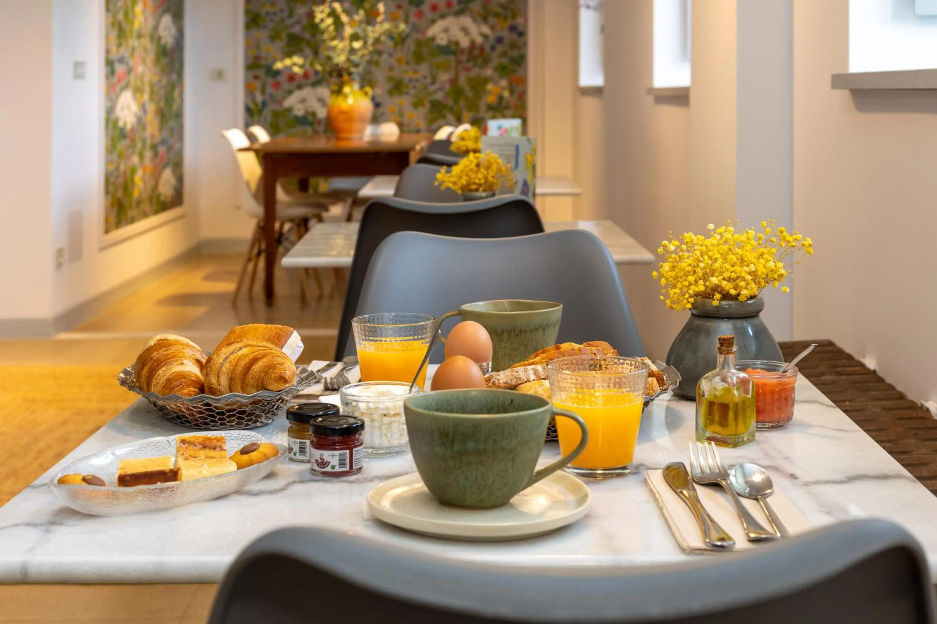 Dining area in Casona Las Cinco Calderas