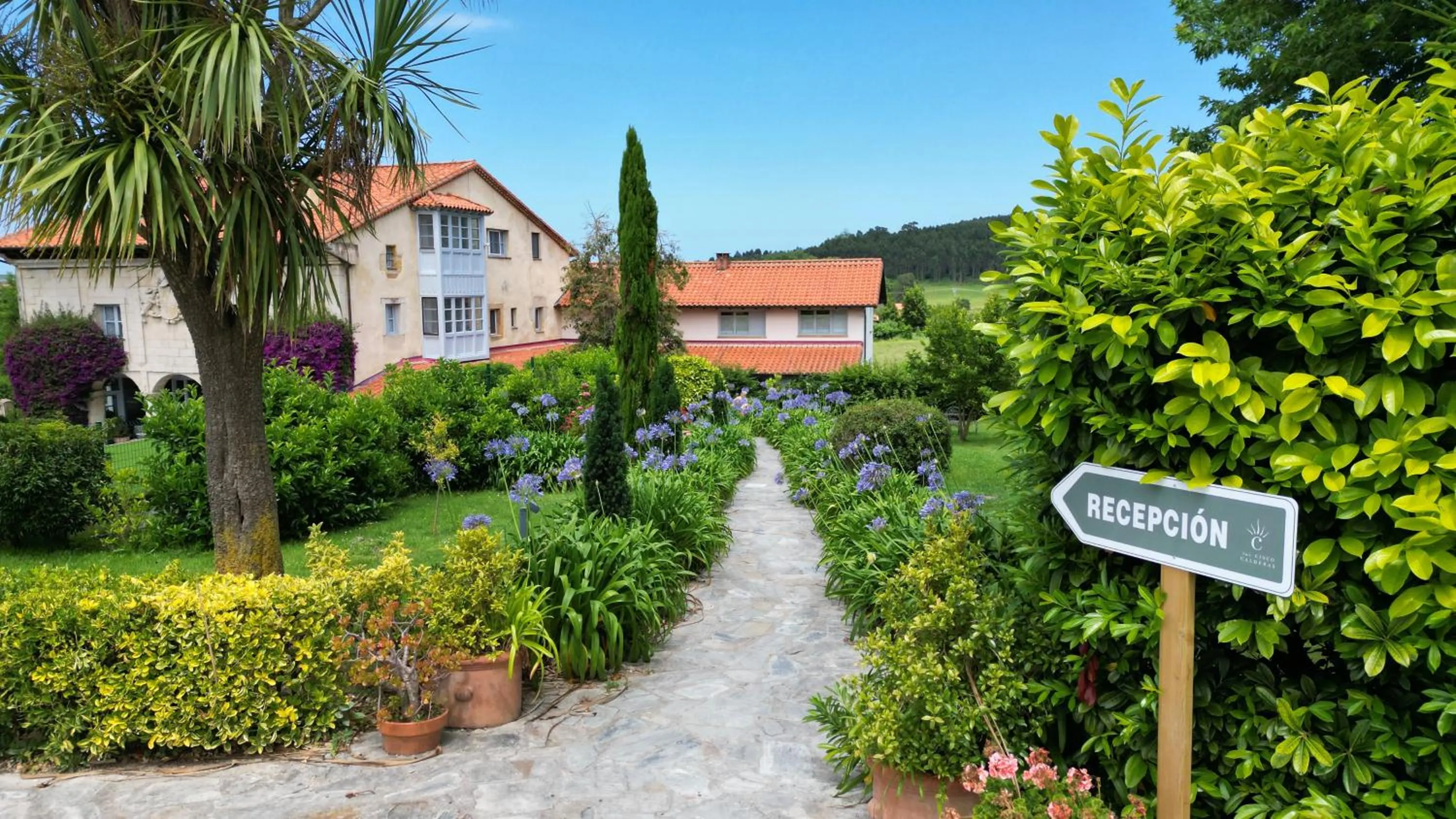 Garden in Casona Las Cinco Calderas