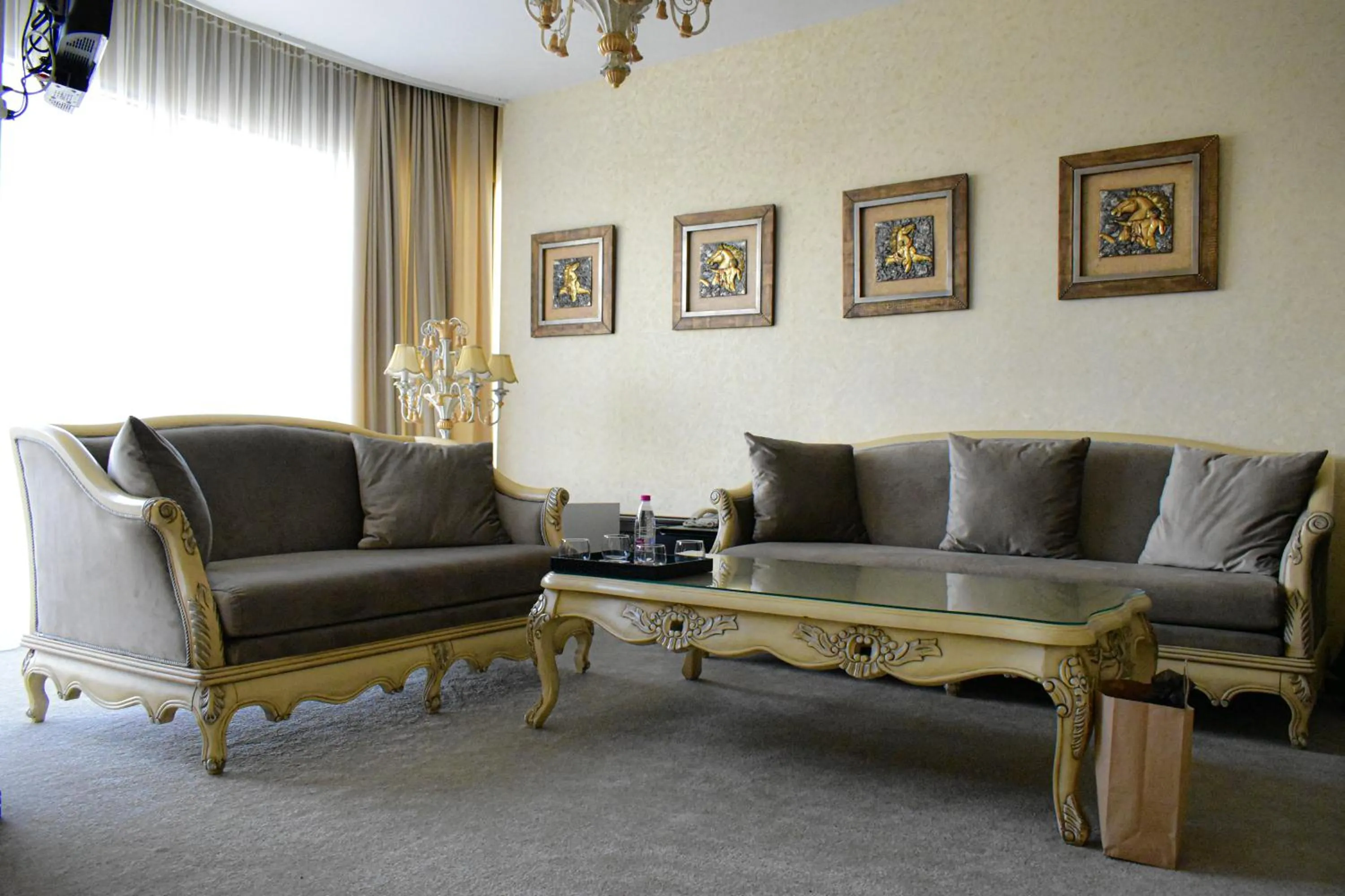 Living room in Hotel Feride