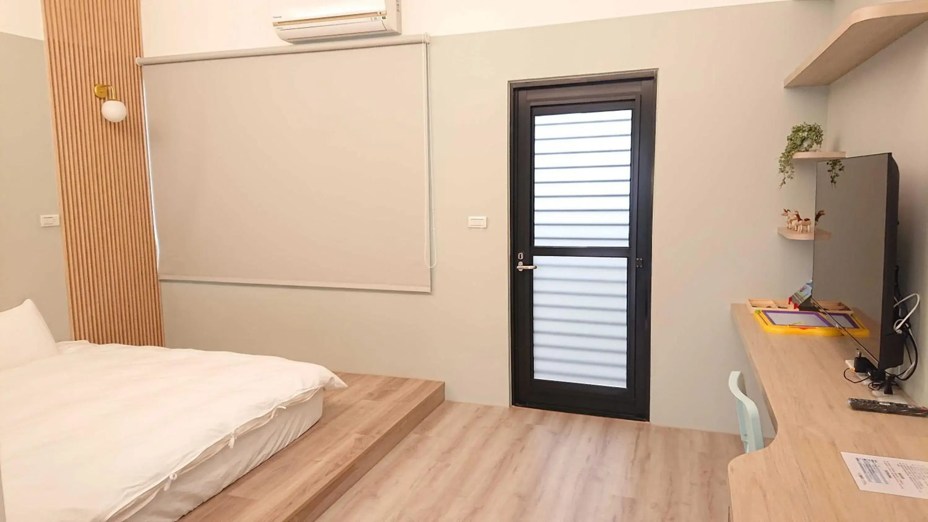 Bed in 胖蝸牛親子民宿 Bed in 胖蝸牛親子民宿