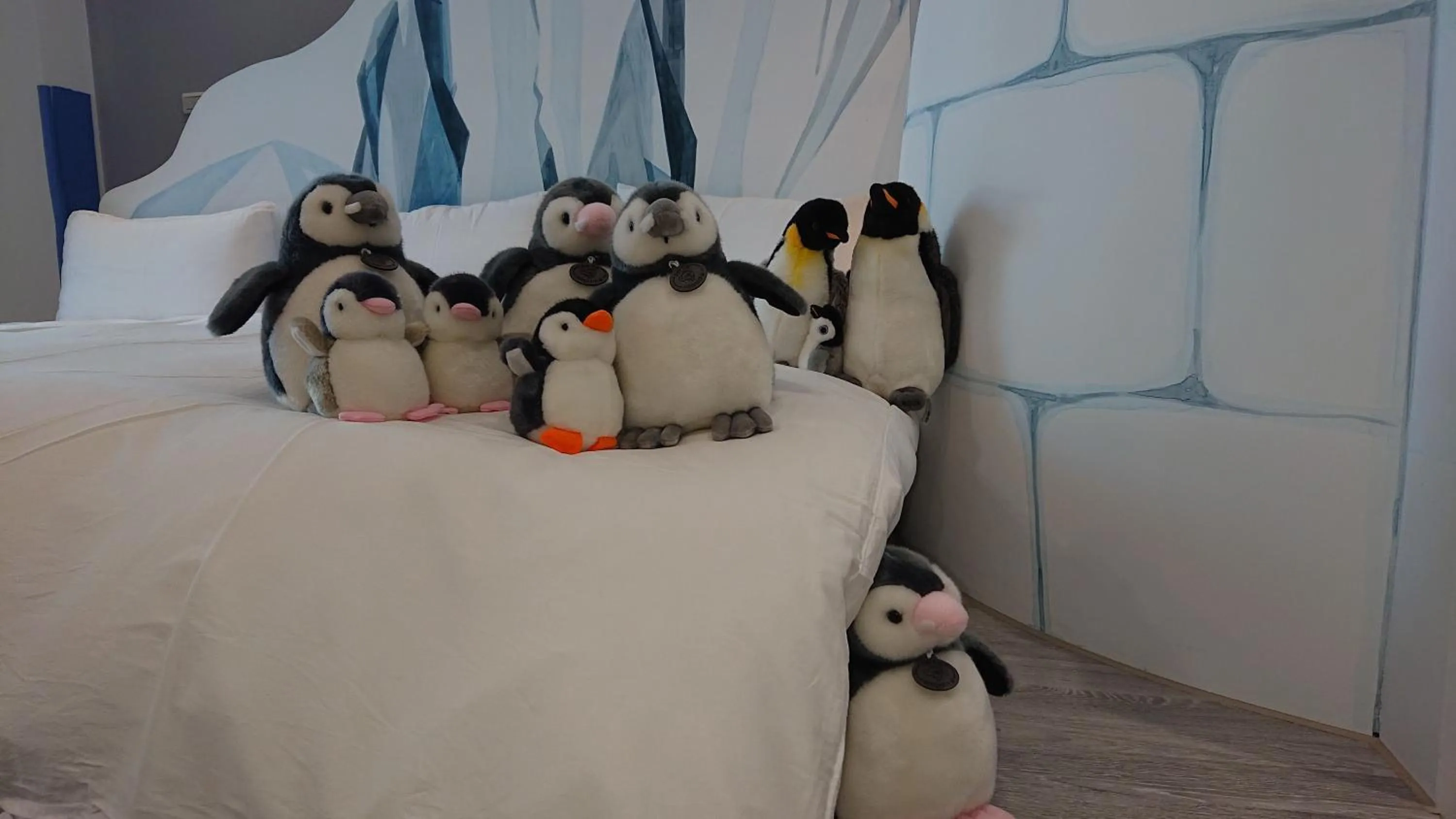 Bed in 胖蝸牛親子民宿