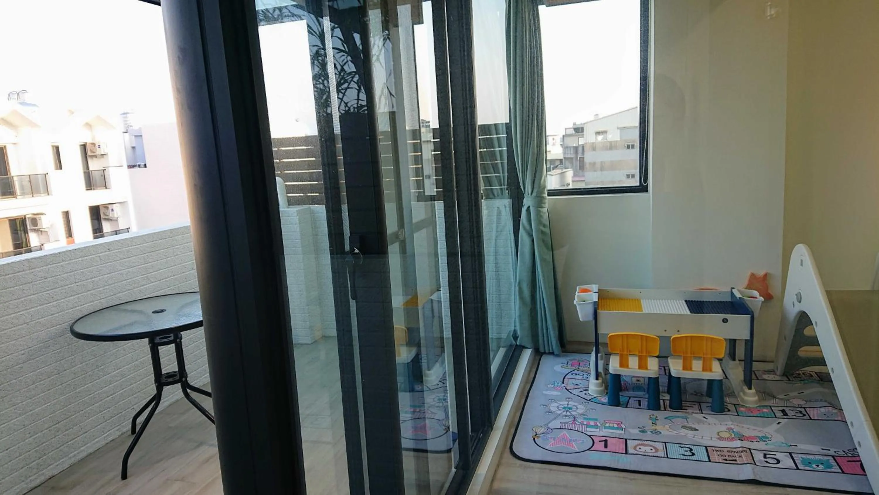 Balcony/Terrace in 胖蝸牛親子民宿