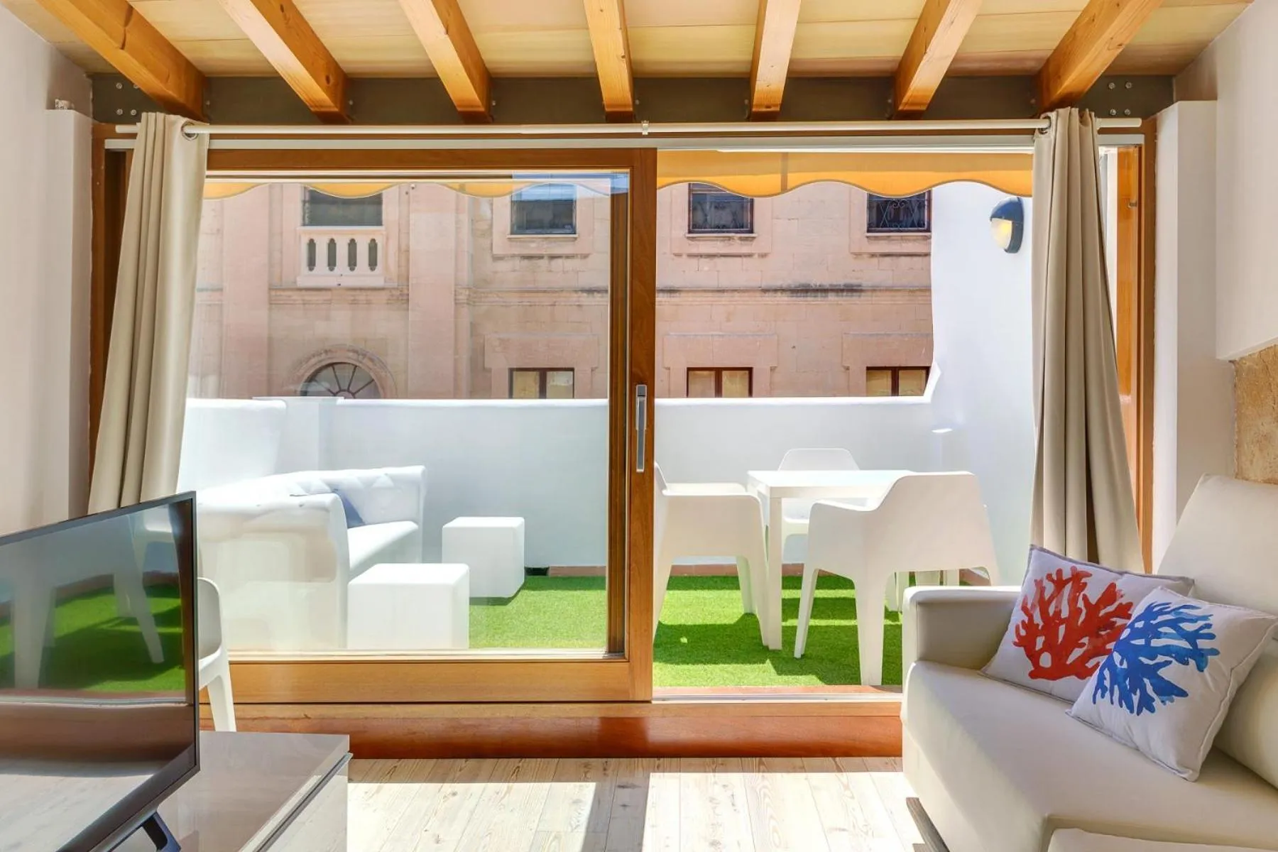 Balcony/Terrace in Urban Suites Palma - Turismo de Interior by PriorityVillas