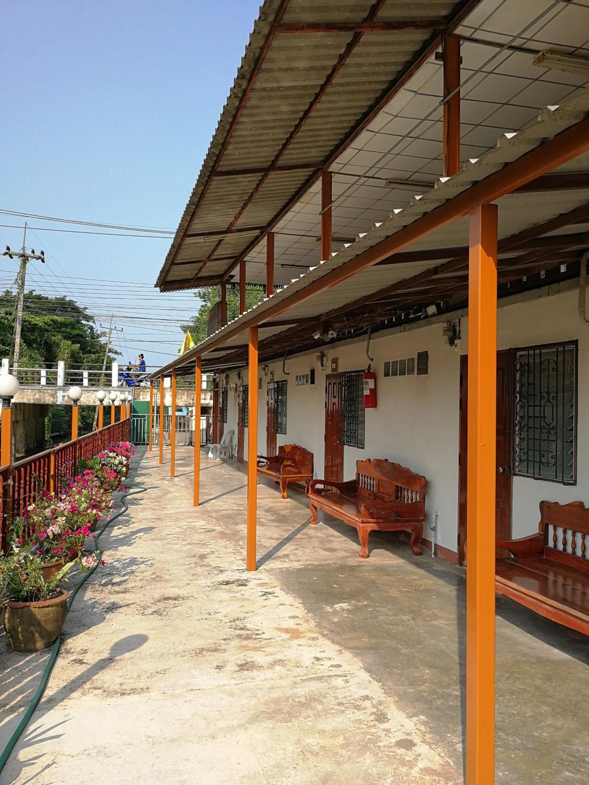 Balcony/Terrace in PuengLuang Hotel