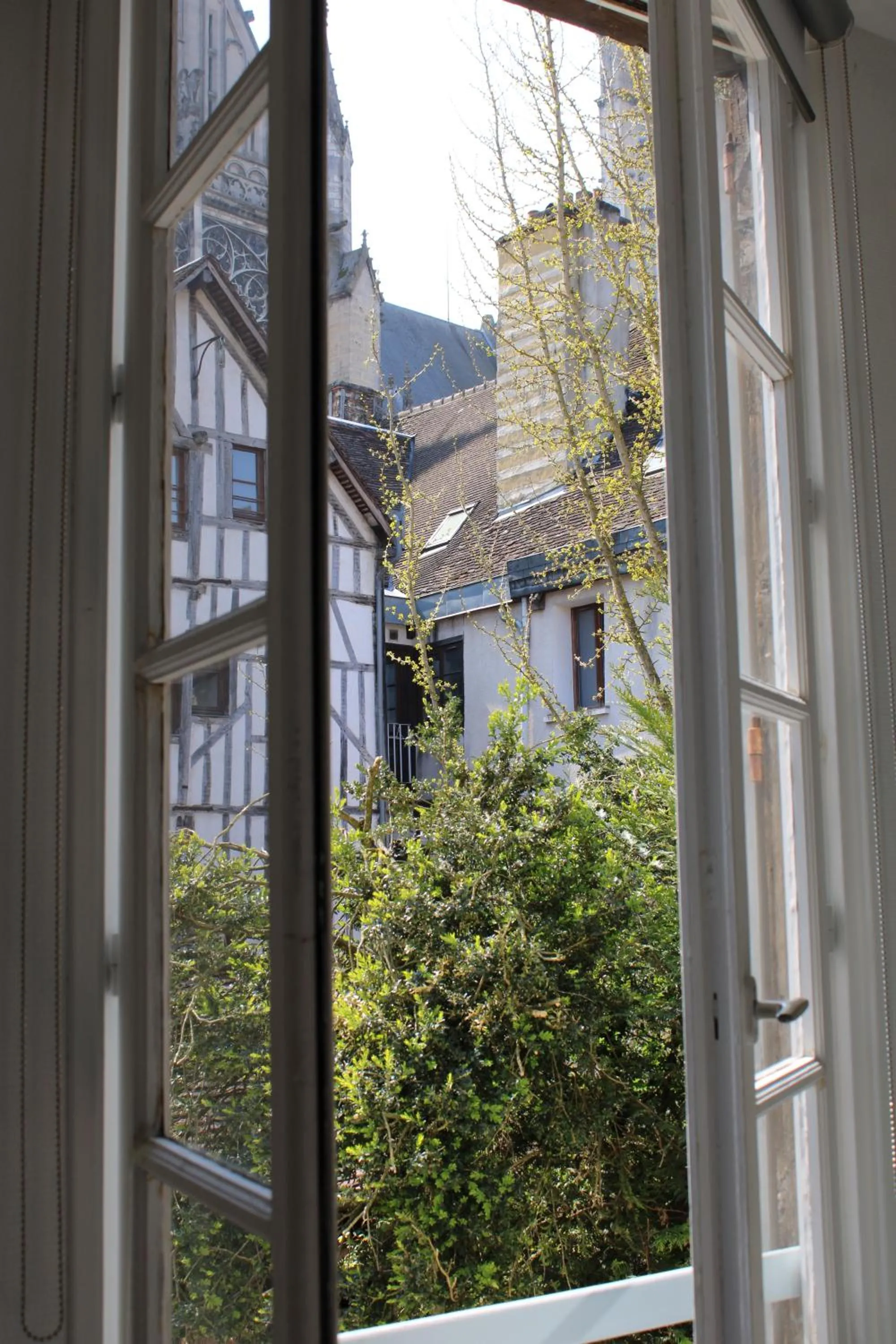 Garden view in L'Oiseau De La Cathédrale - Calme - Jardin - Wifi