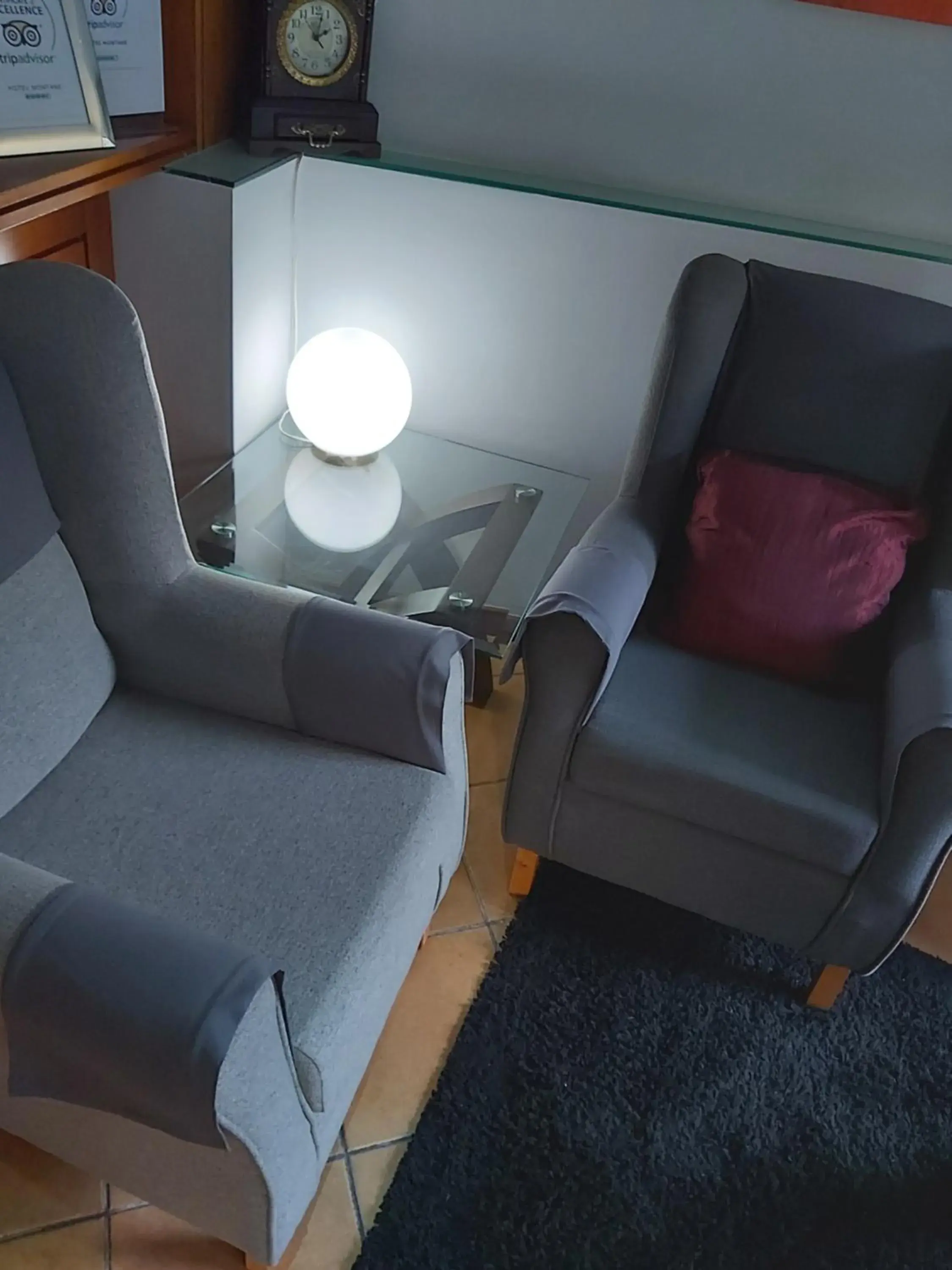 Lobby or reception in Hotel Montané Lobby or reception in Hotel Montané