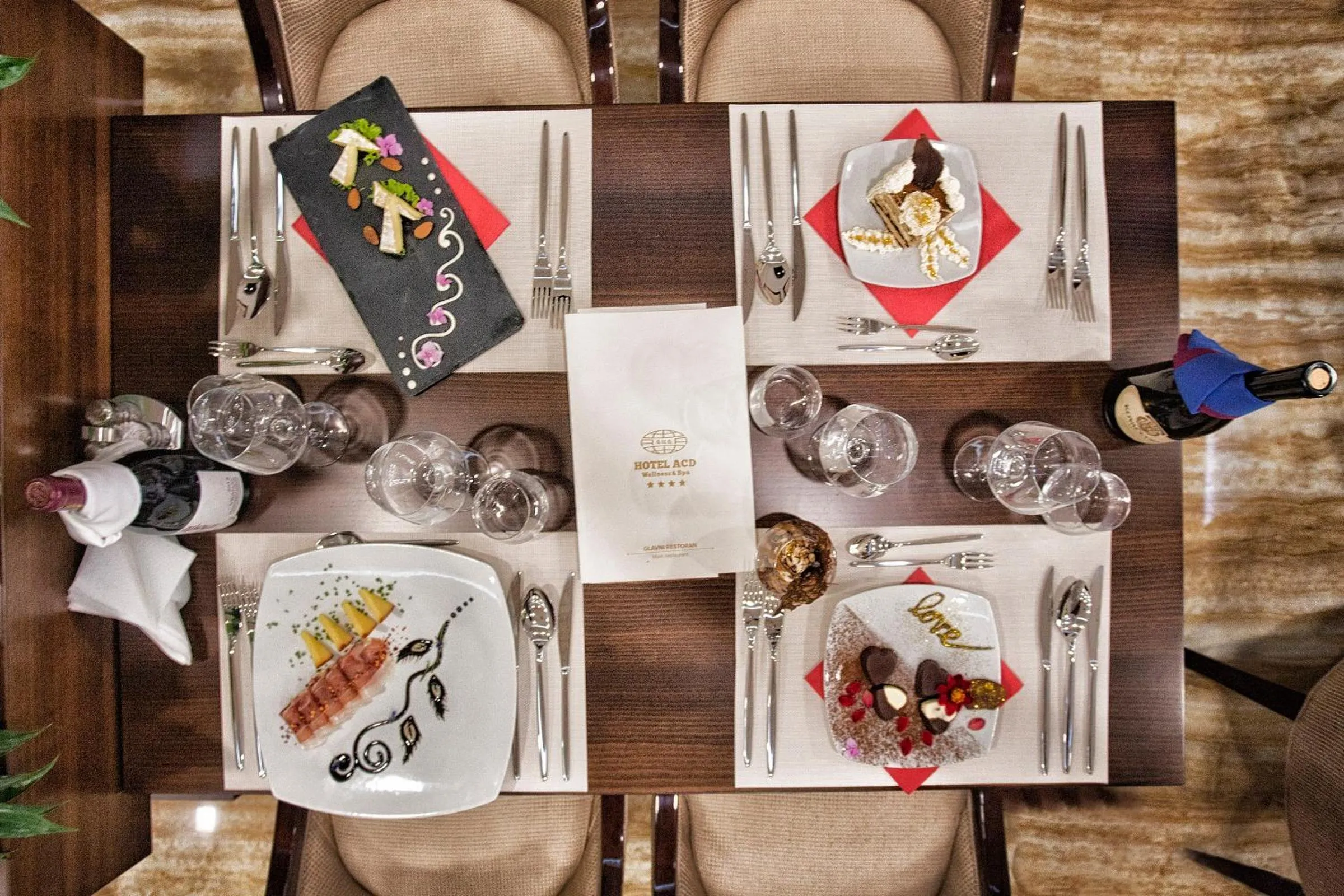 Food and drinks in Wellness & Spa Hotel ACD