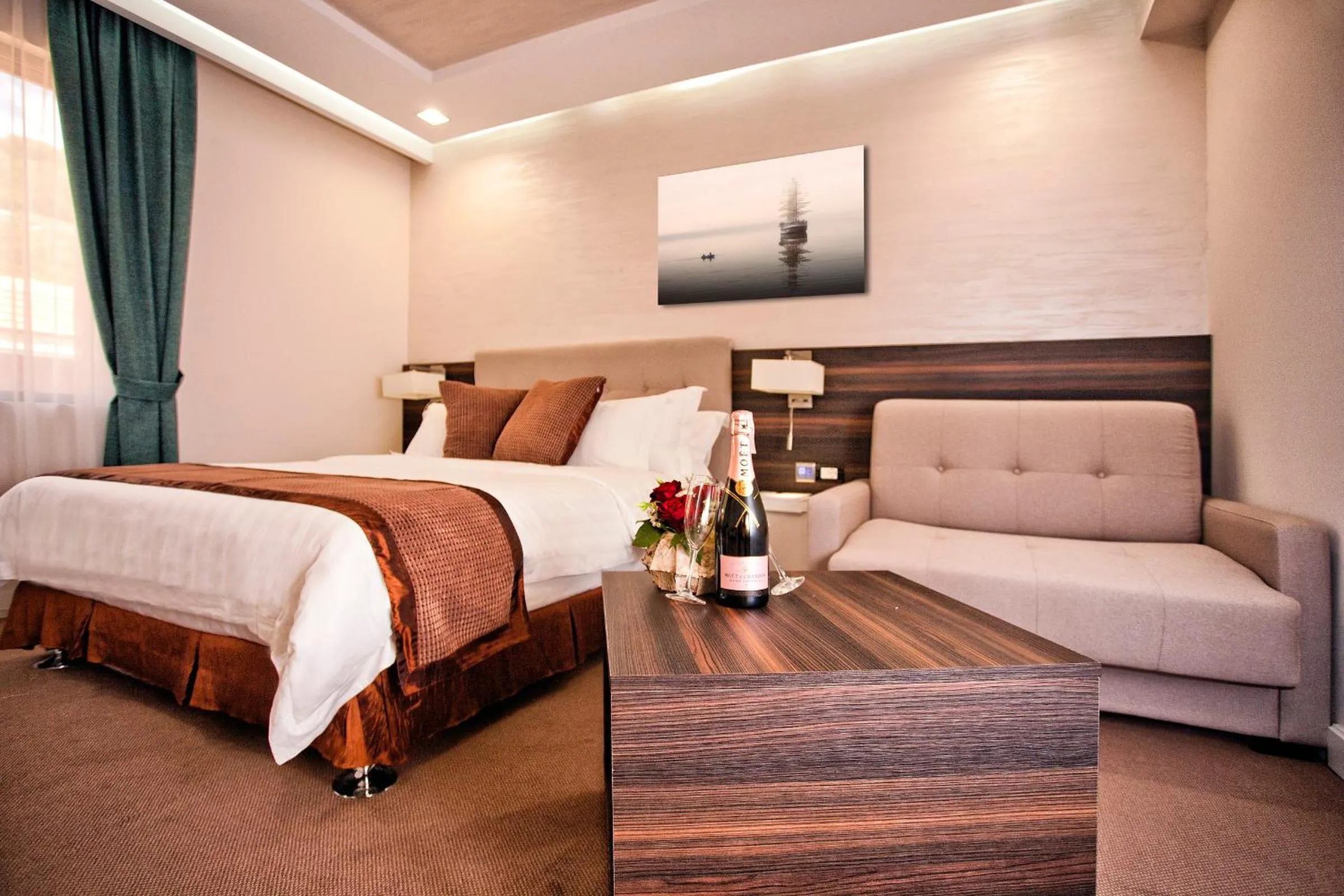 Bedroom, Bed in Wellness & Spa Hotel ACD
