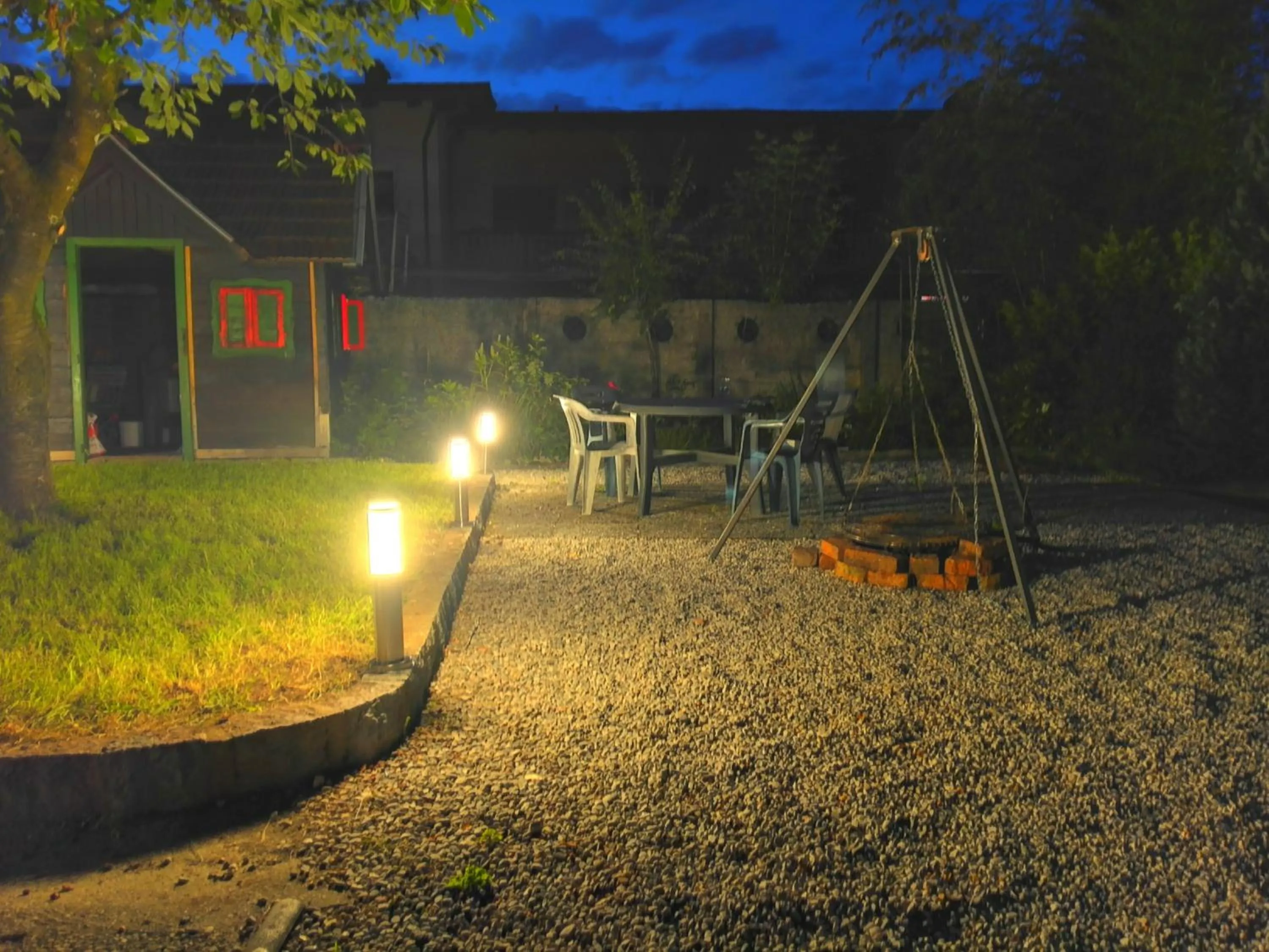 Communal lounge/ TV room in Family Guesthouse GreenSLO