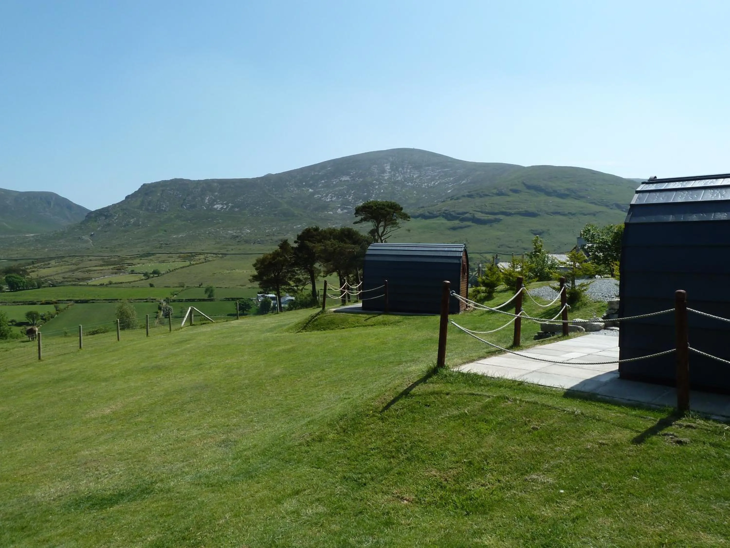 Mountain view in Gorse Hill Glamping