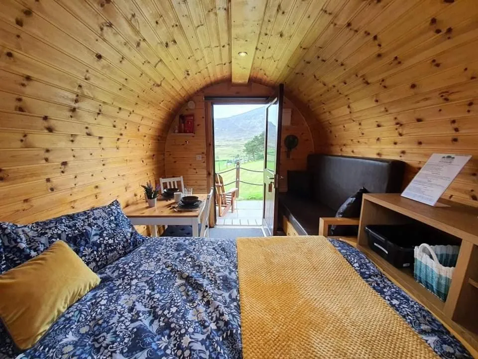 Bed in Gorse Hill Glamping