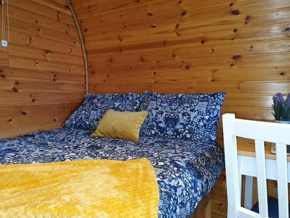 Bed in Gorse Hill Glamping
