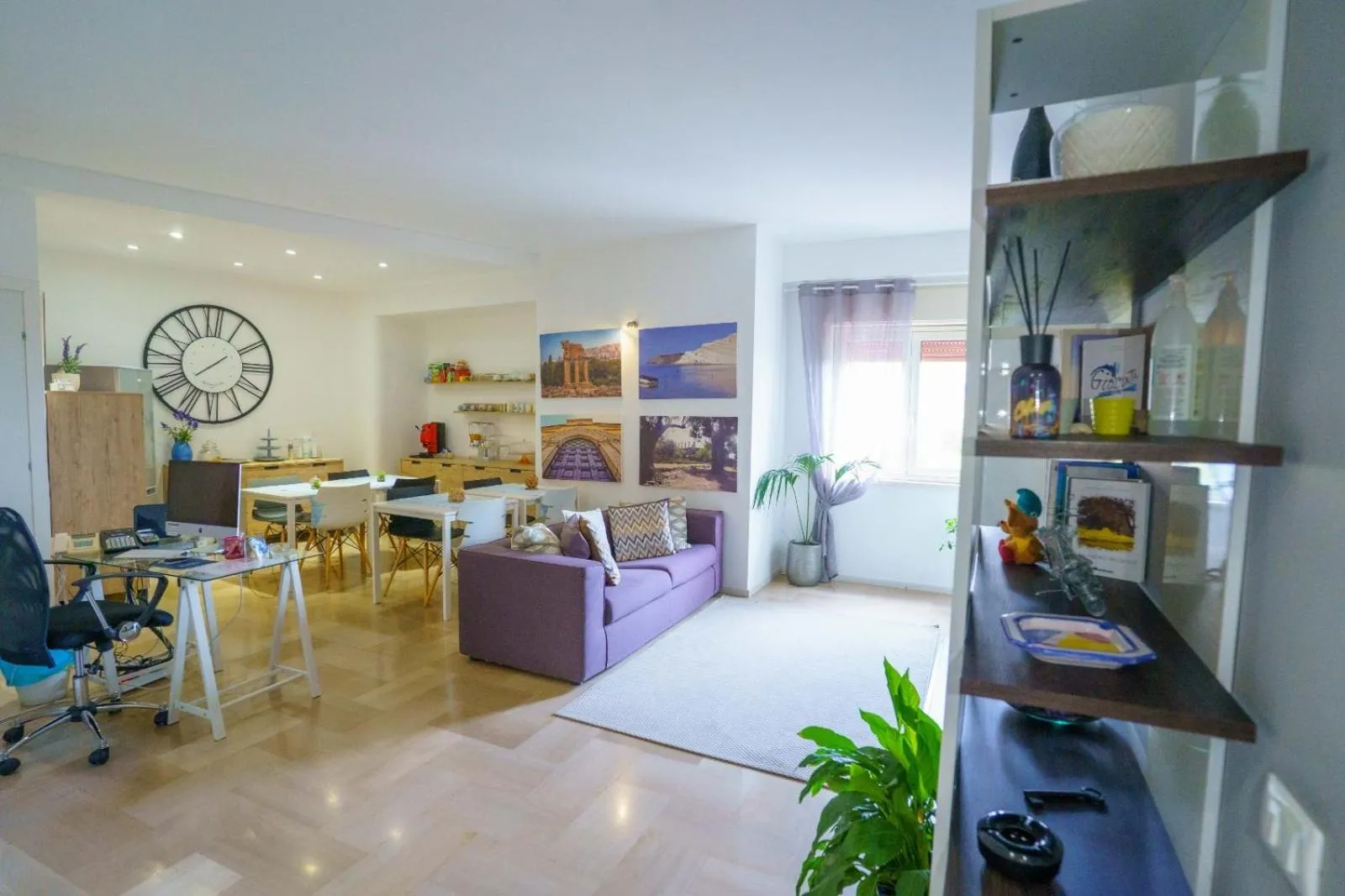 Living room in B&B Porta di Ponte