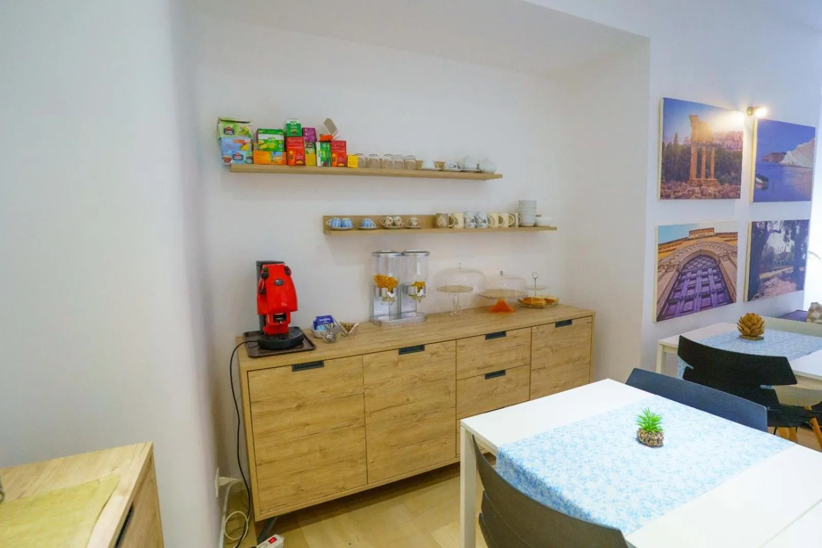 Coffee/tea facilities in B&B Porta di Ponte