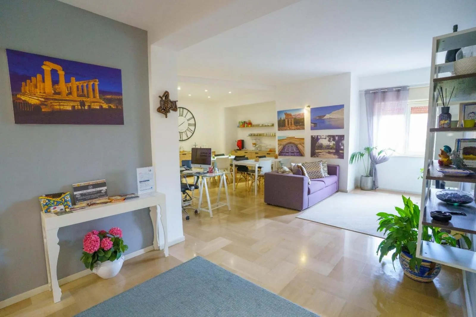 Living room in B&B Porta di Ponte