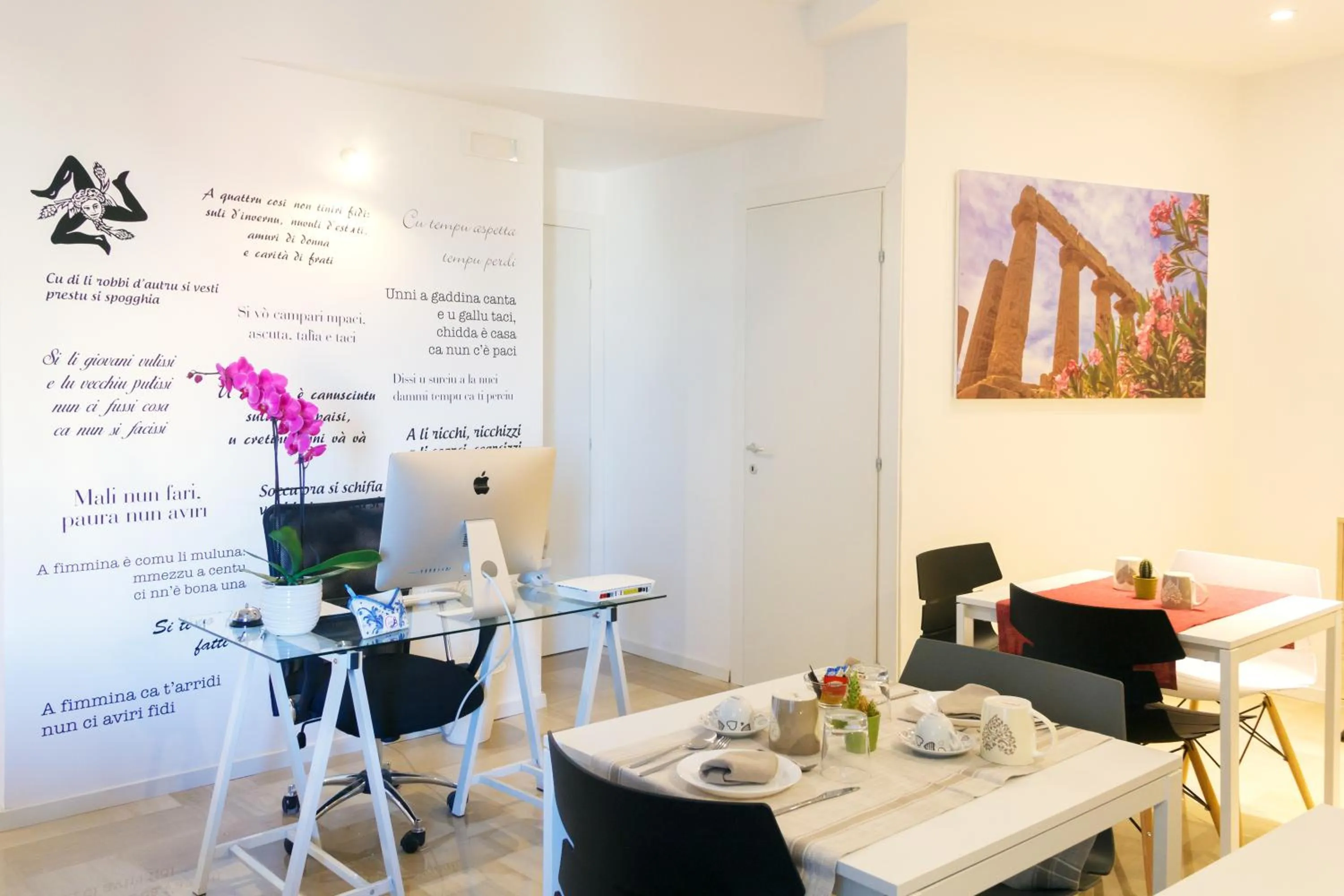 Living room in B&B Porta di Ponte