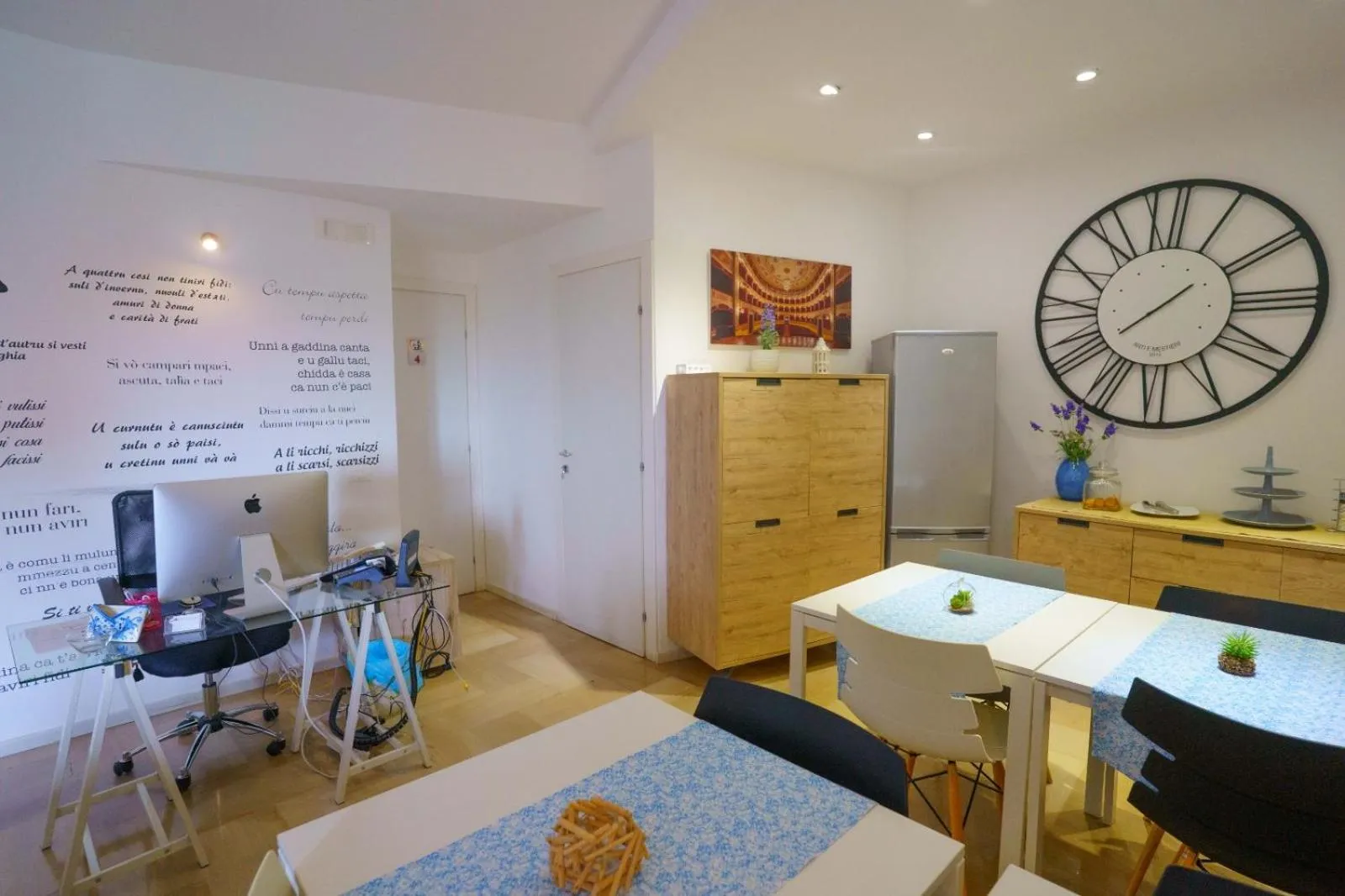 Living room in B&B Porta di Ponte