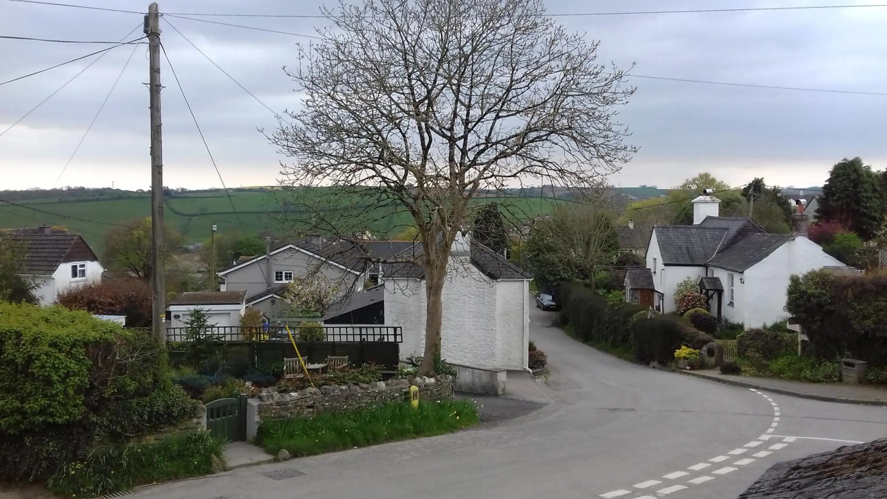 Street view in The Weary Friar Inn Street view in The Weary Friar Inn