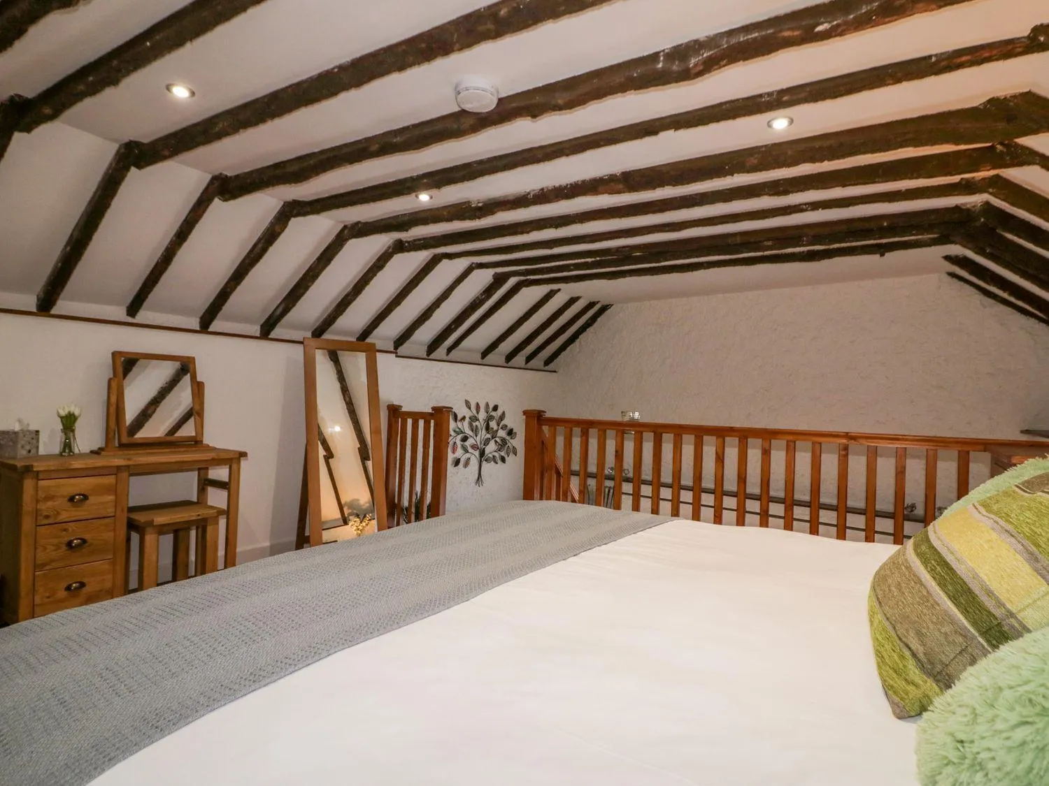 Bed in The Weary Friar Inn